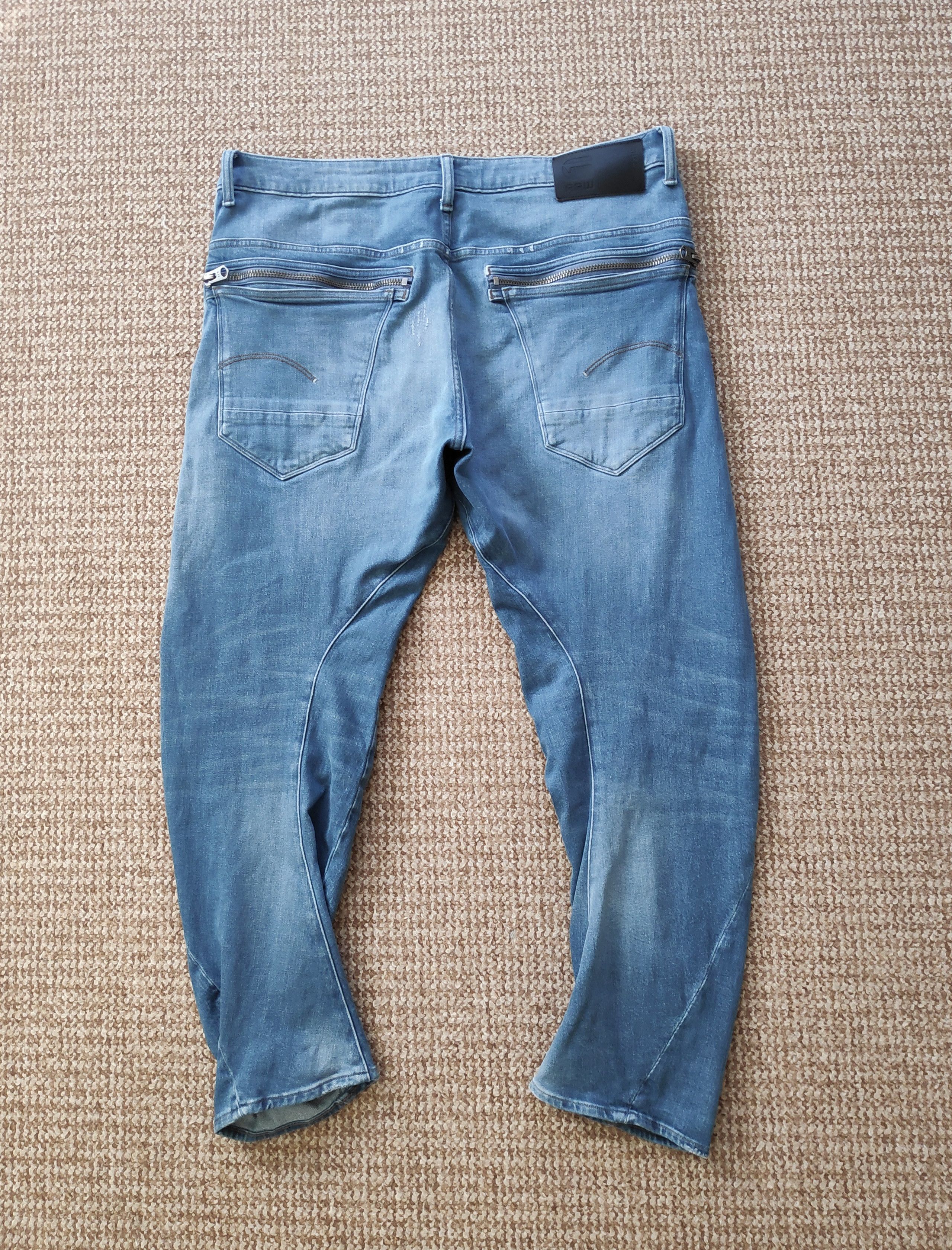 G-Star G-Star Raw Tobog 3D Relaxed Tapered Denim Jeans Size US 36 / EU 52 - 2 Thumbnail