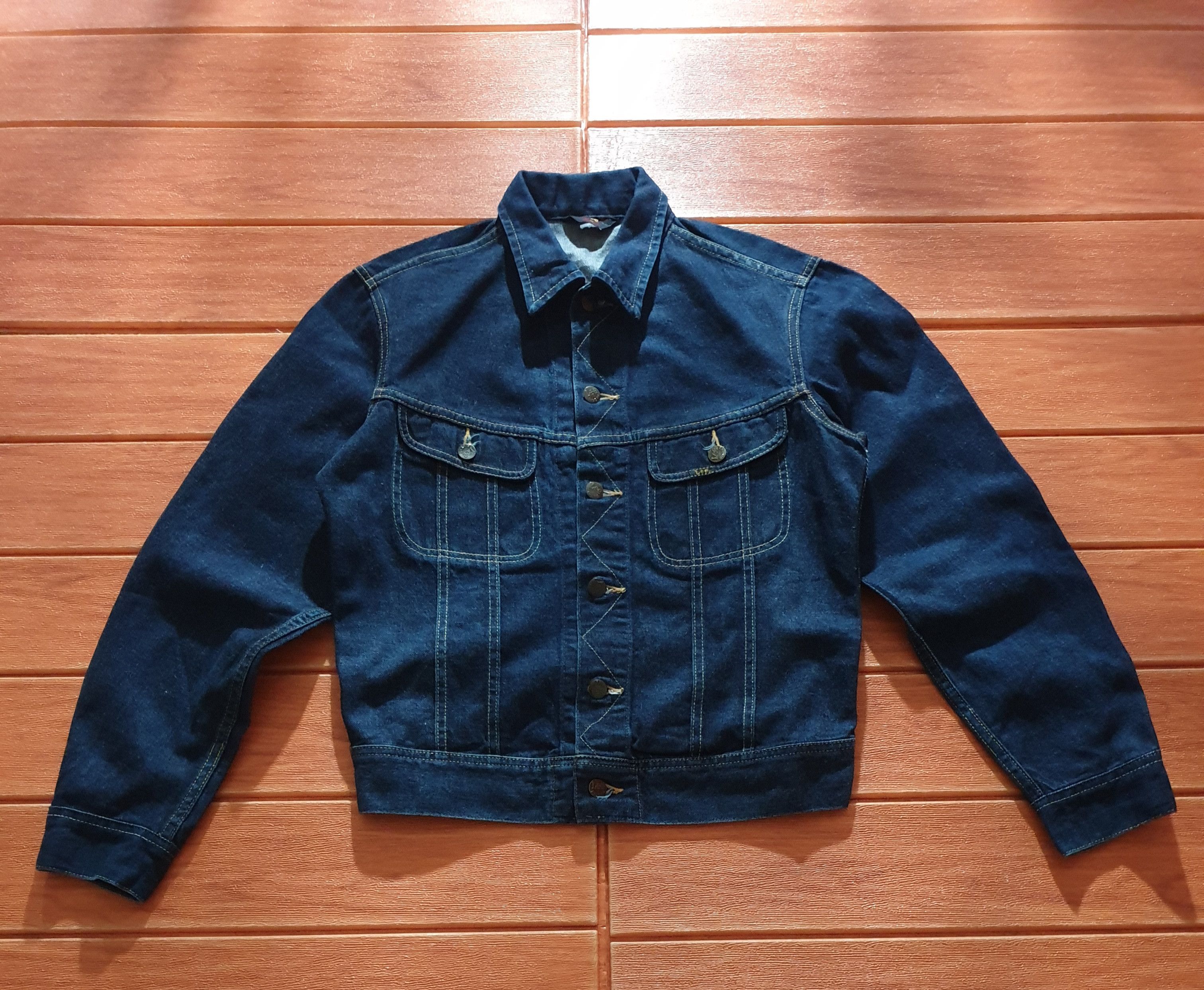 Japanese Brand 💥Lee sanforized blue colour denim jacket Size US M / EU 48-50 / 2 - 4 Thumbnail