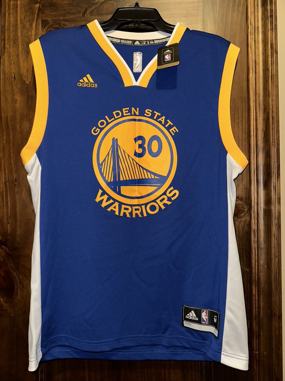 Adidas Steph Curry #30 Official Adidas Jersey 2016 Size US M / EU 48-50 / 2 - 1 Thumbnail