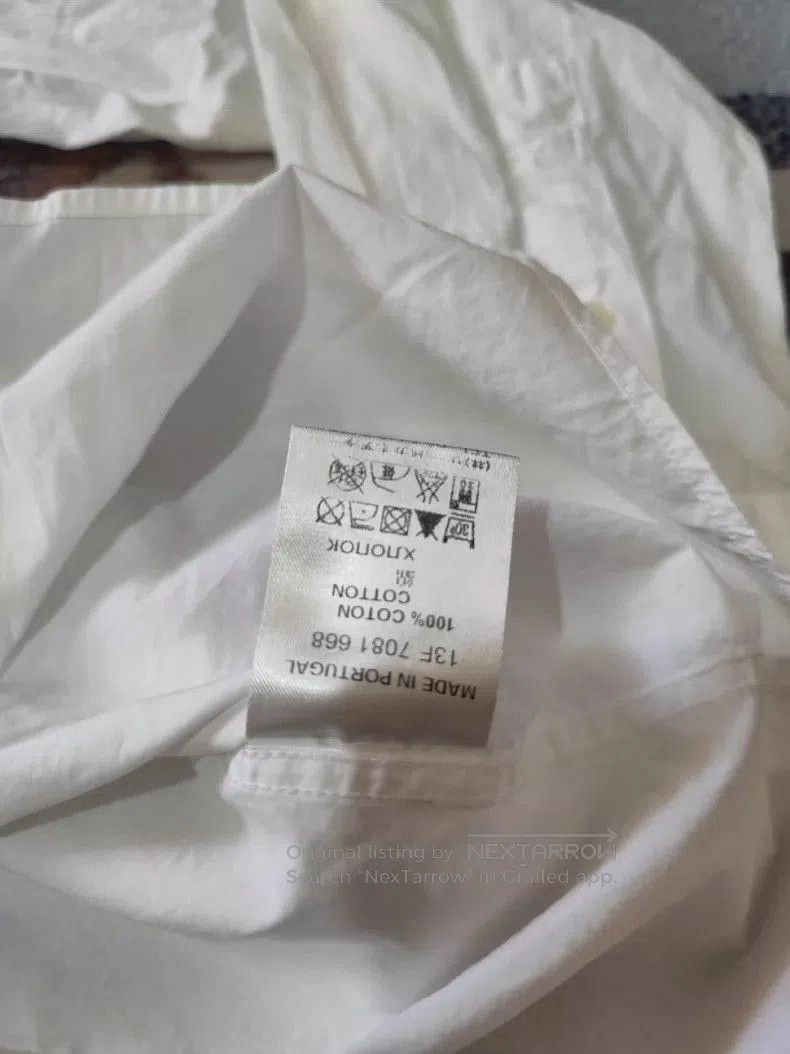 Givenchy GIVENCHY White Long Sleeve Shirt . Size US S / EU 44-46 / 1 - 5 Thumbnail