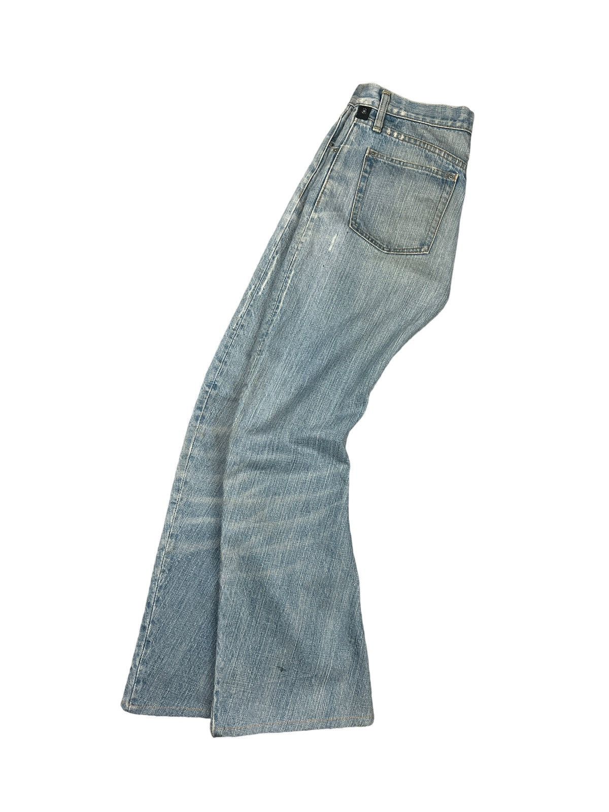 wjk Wjk Jun Hashimoto J Shape Flare Denim Size US 31 - 1 Thumbnail