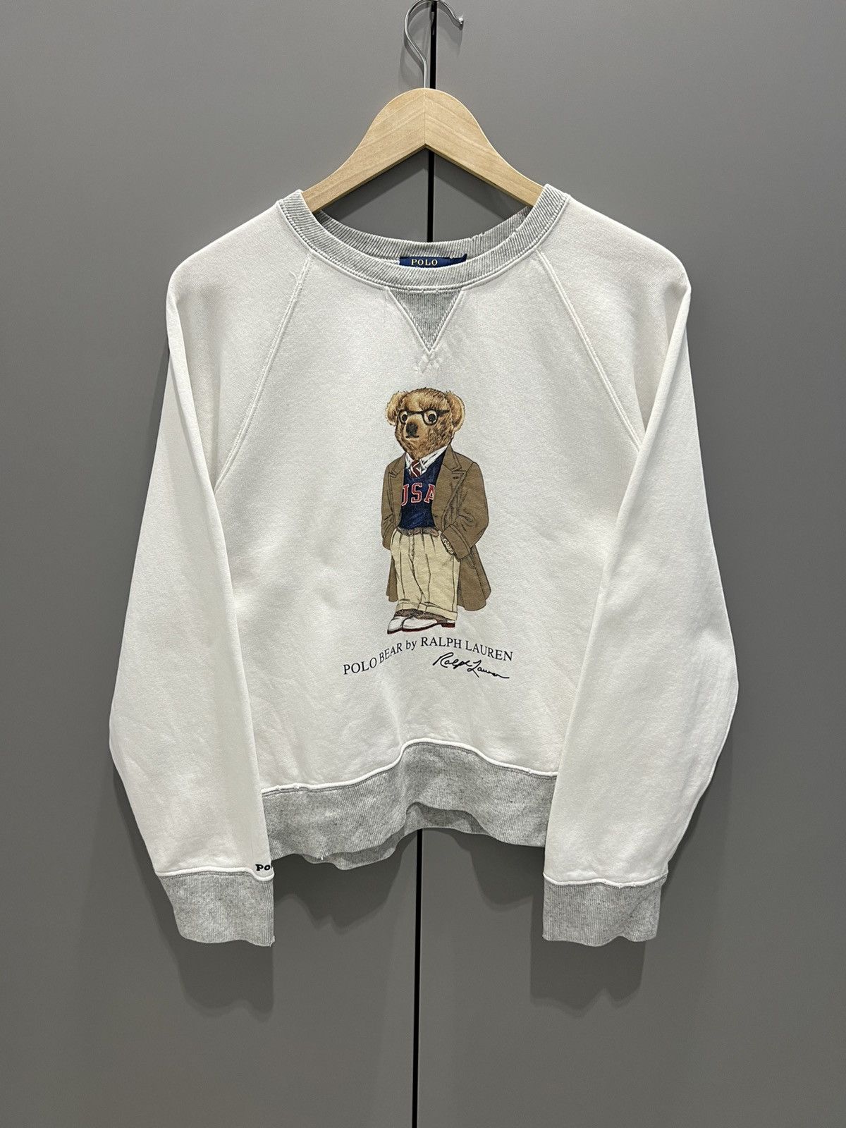 Polo Ralph Lauren Polo Ralph Lauren Polo Bear Sweater WOMEN’S Usa Size US M / EU 48-50 / 2 - 1 Thumbnail
