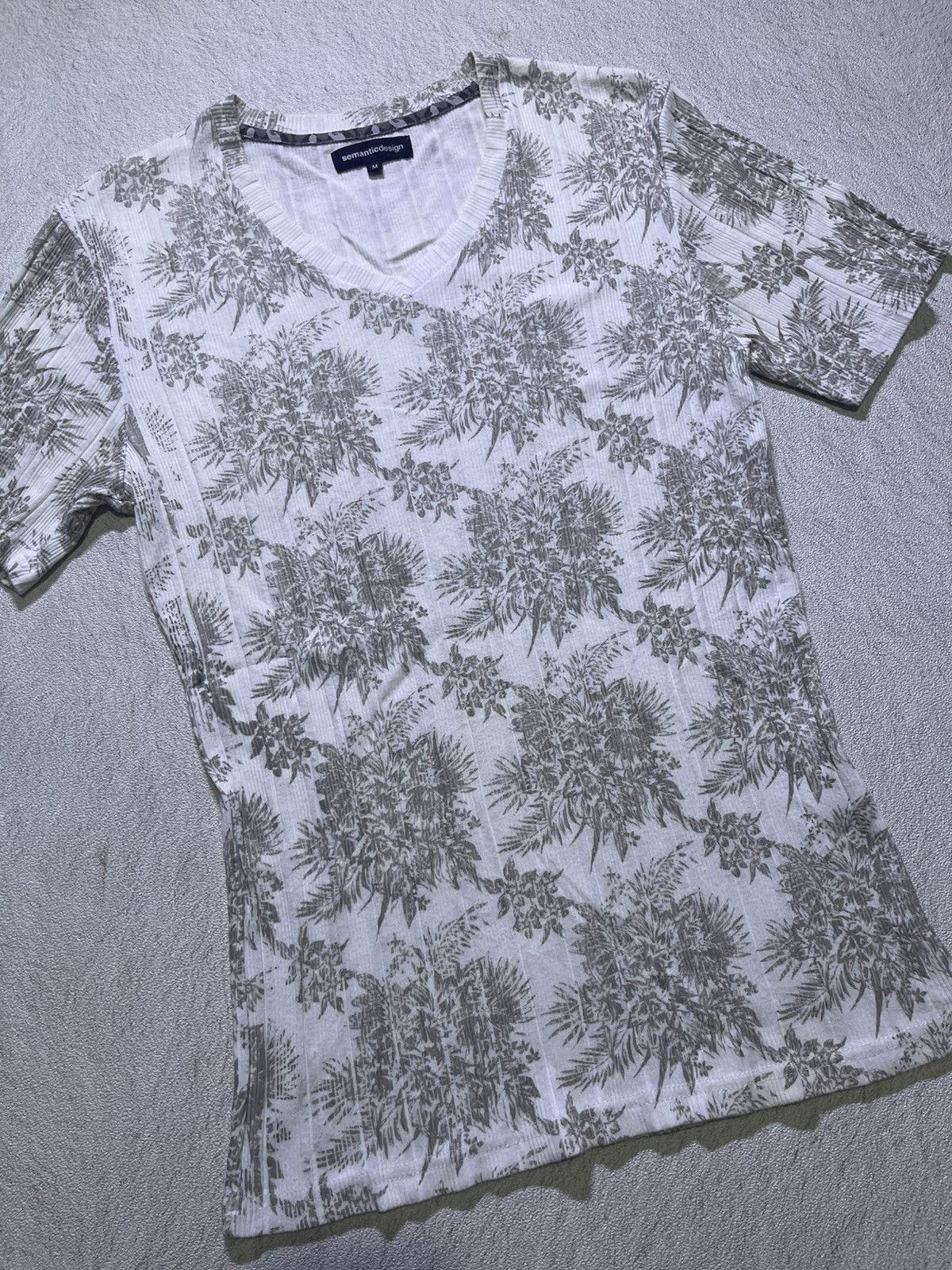 Japanese Brand Y2K SEMANTIC DESIGN short sleeve tshirt Size S / US 4 / IT 40 - 2 Thumbnail