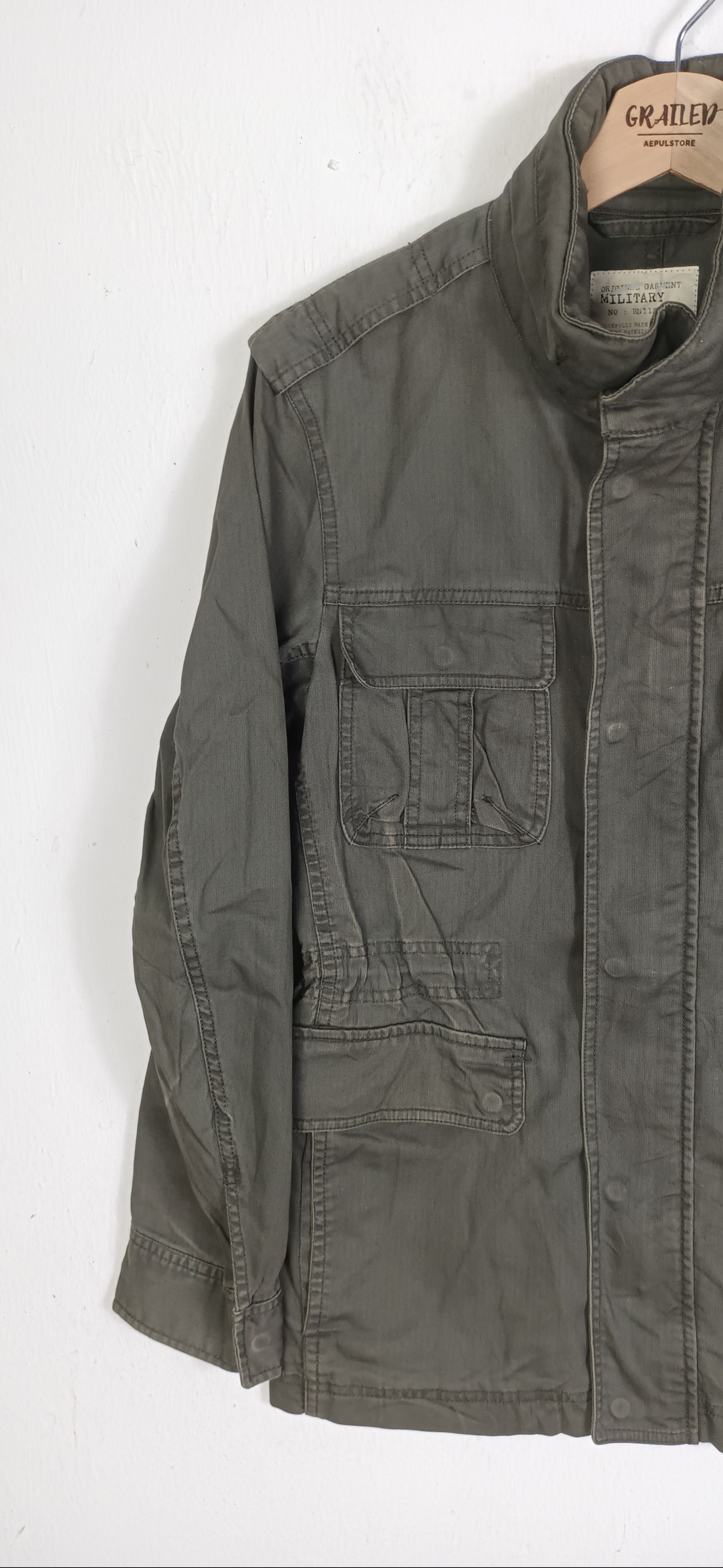 Uniqlo Uniqlo Military Garment Men Jacket Size US M / EU 48-50 / 2 - 3 Thumbnail