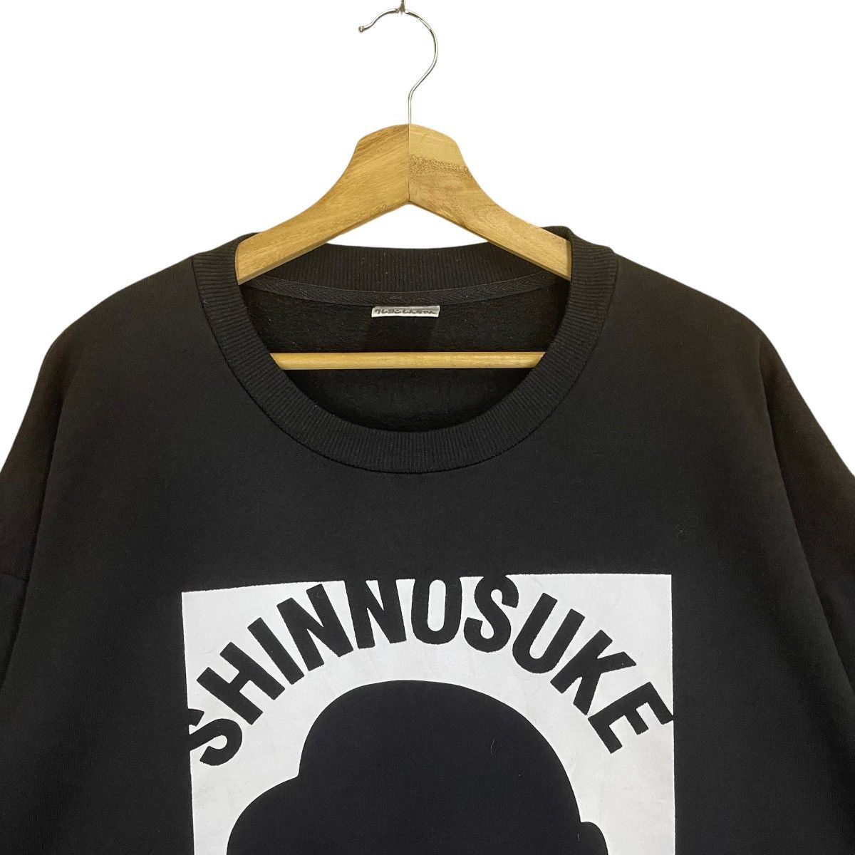 Anime Crayon Shin Chan Big Logo Sweatshirt Size XXL Size US XL / EU 56 / 4 - 4 Thumbnail