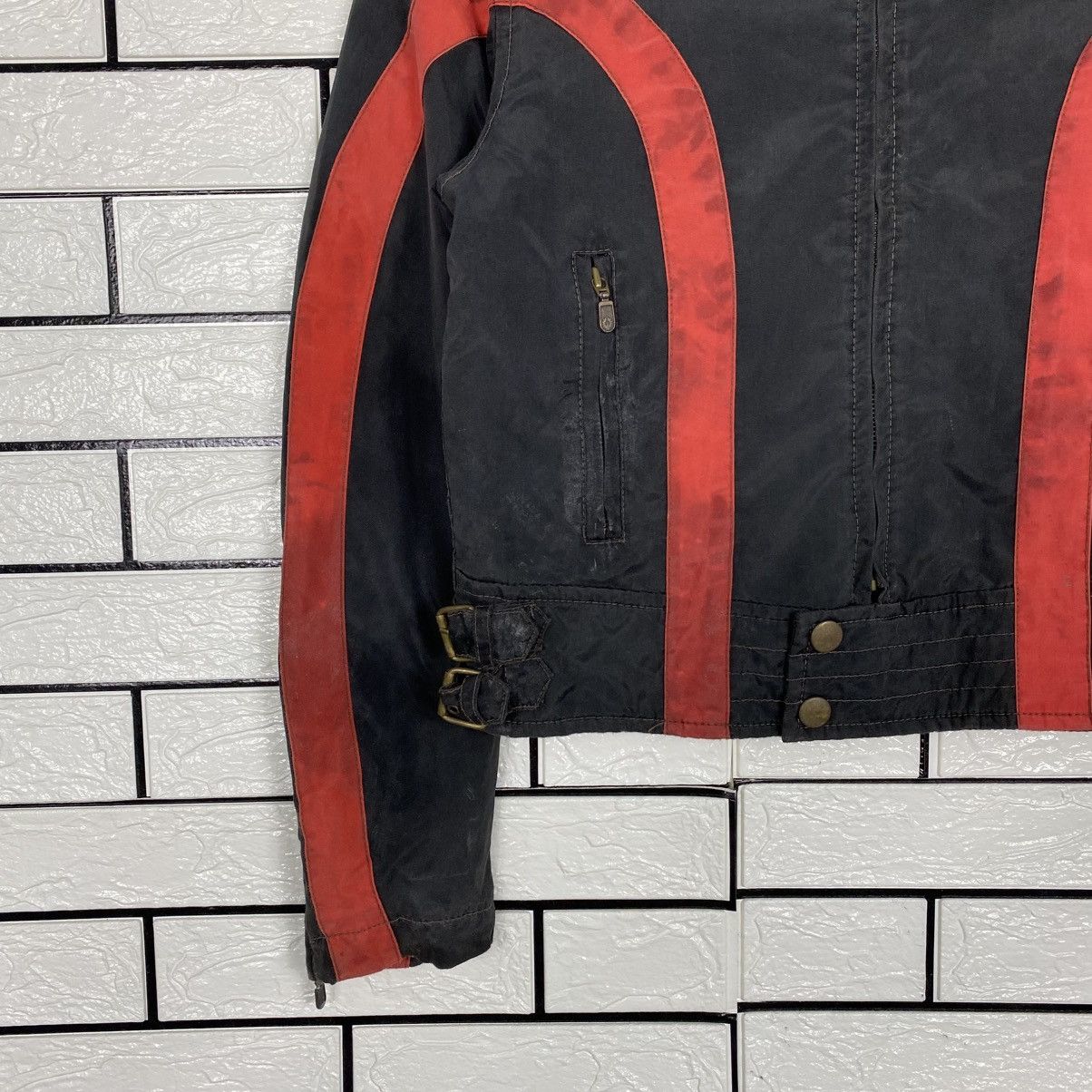 Belstaff 📌Vintage Cropped Wax Zipper Jacket Belstaff Weatherproof Size US S / EU 44-46 / 1 - 5 Thumbnail