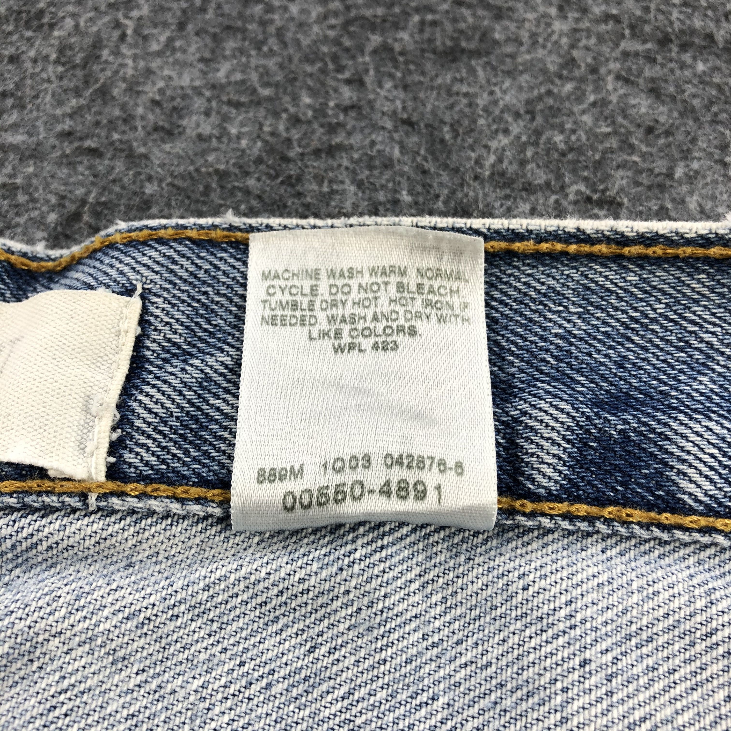 Levi's × Vintage Vintage 90s Light Wash Levis 550 Jeans-JM1849 Size US 38 / EU 54 - 11 Thumbnail
