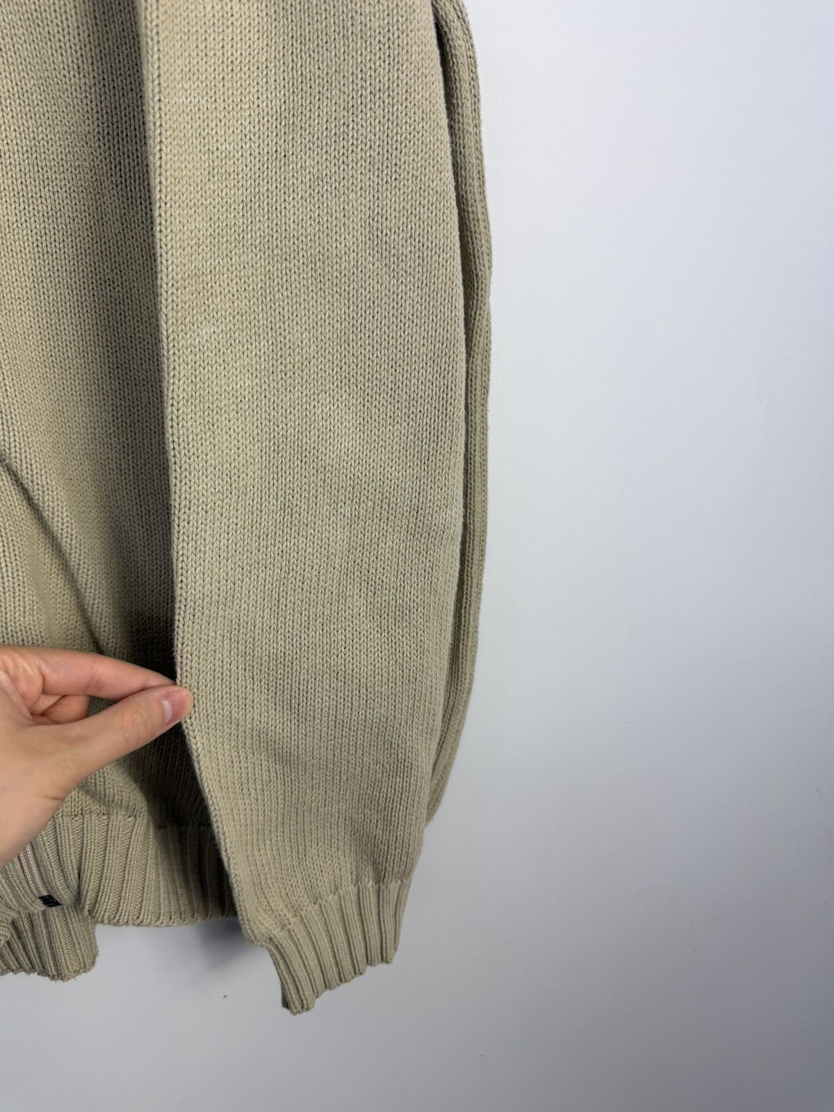Yves Saint Laurent Yves Saint Laurent Small Logo Zipped Sweater Size US L / EU 52-54 / 3 - 6 Thumbnail