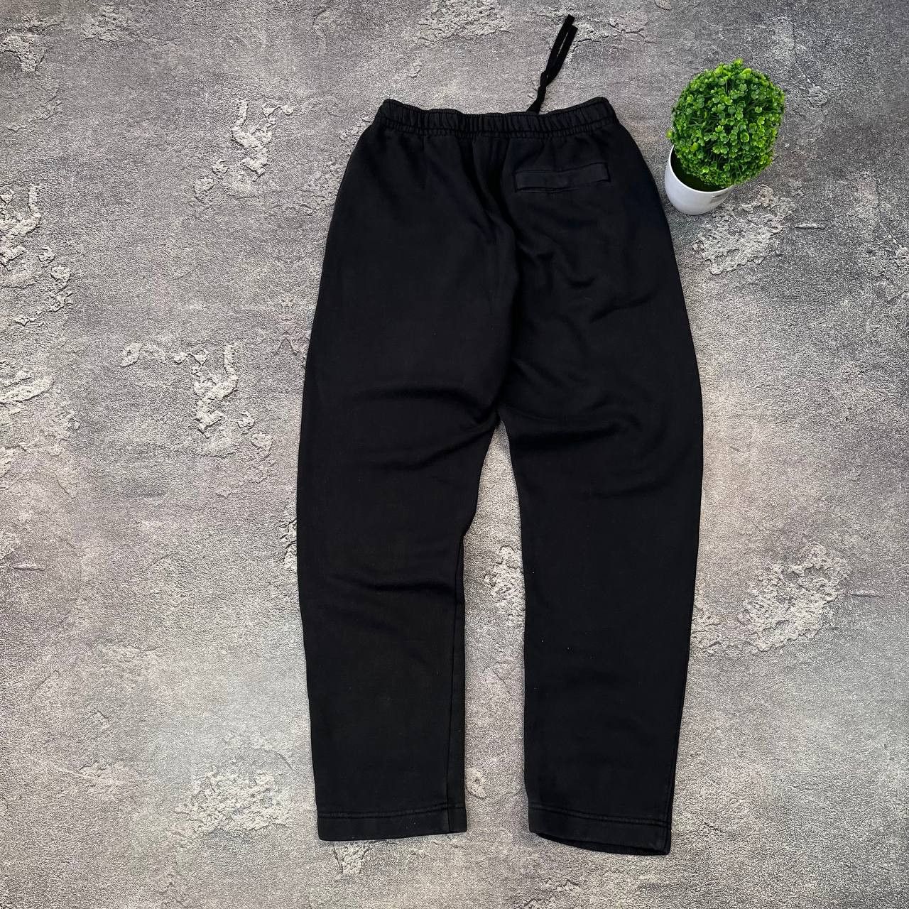 Nike Vintage Nike Black Drill Baggy Sweatpants Pants Size US 33 - 7 Thumbnail