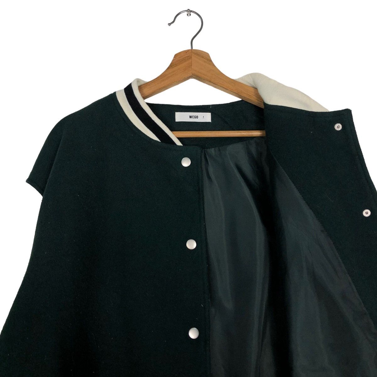 Japanese Brand 🔥Vtg Bomber Jacket Wego Japan Issey Miyake Design Size US M / EU 48-50 / 2 - 10 Thumbnail