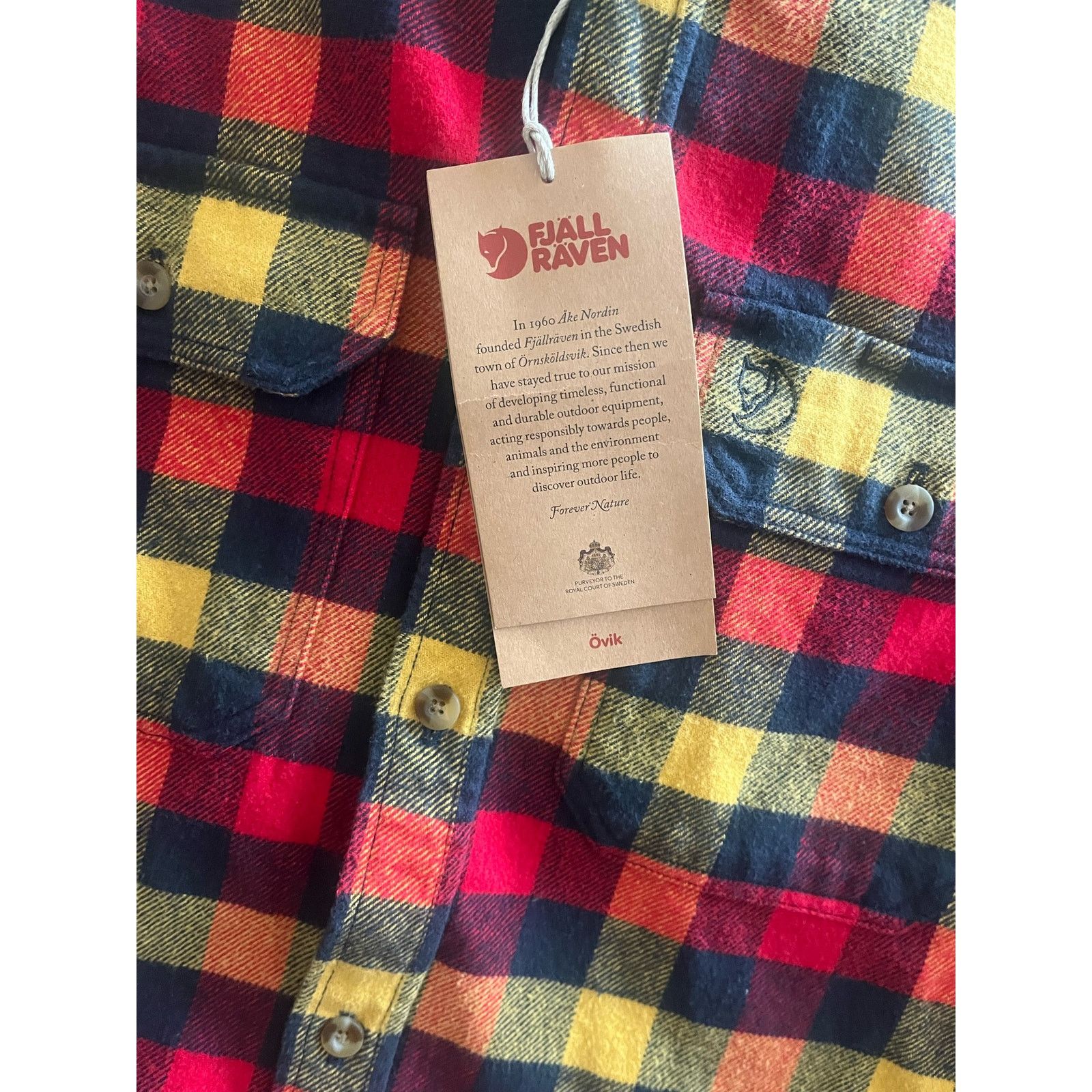 Fjallraven Fjallraven Men's Slim Fit Button-Up Skog Shirt Plaid M NWT Size US M / EU 48-50 / 2 - 3 Thumbnail