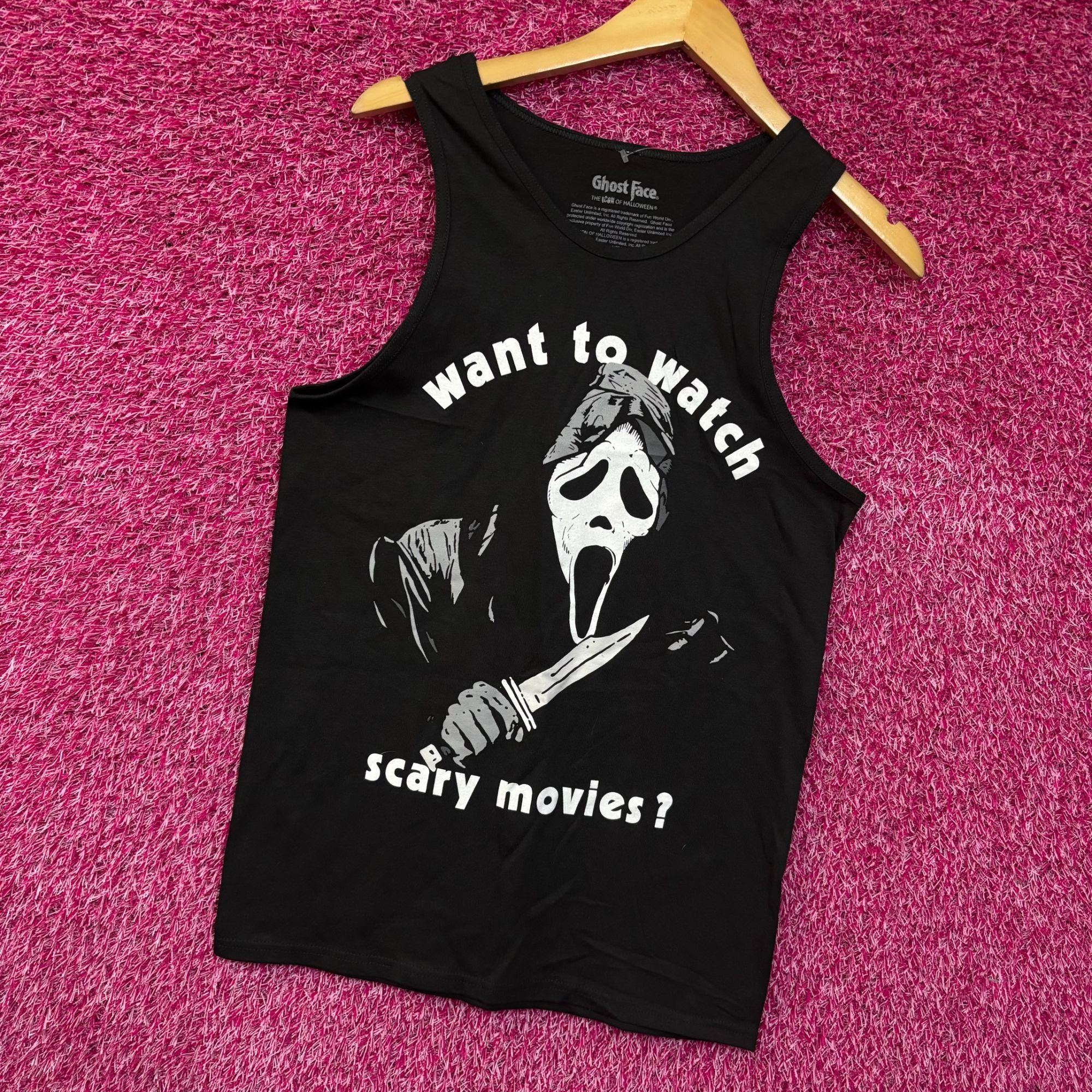 Other Scream Watch Movies Horror Graphic Design Tank Top Small Size US S / EU 44-46 / 1 - 3 Thumbnail
