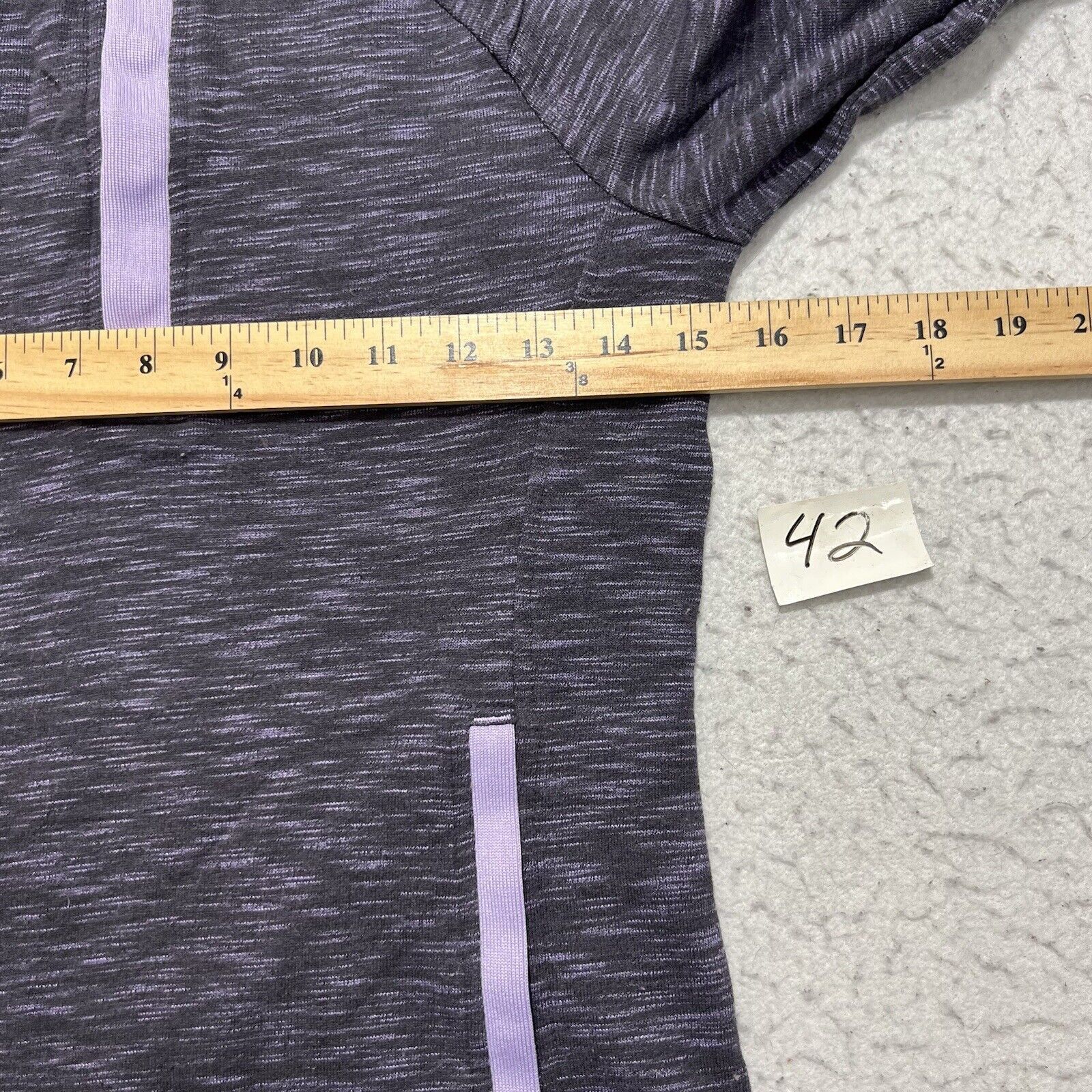 Avalanche Avalanche Pullover Purple Sweatshirt Button Up Thumb Holes Size XS / US 0-2 / IT 36-38 - 8 Thumbnail