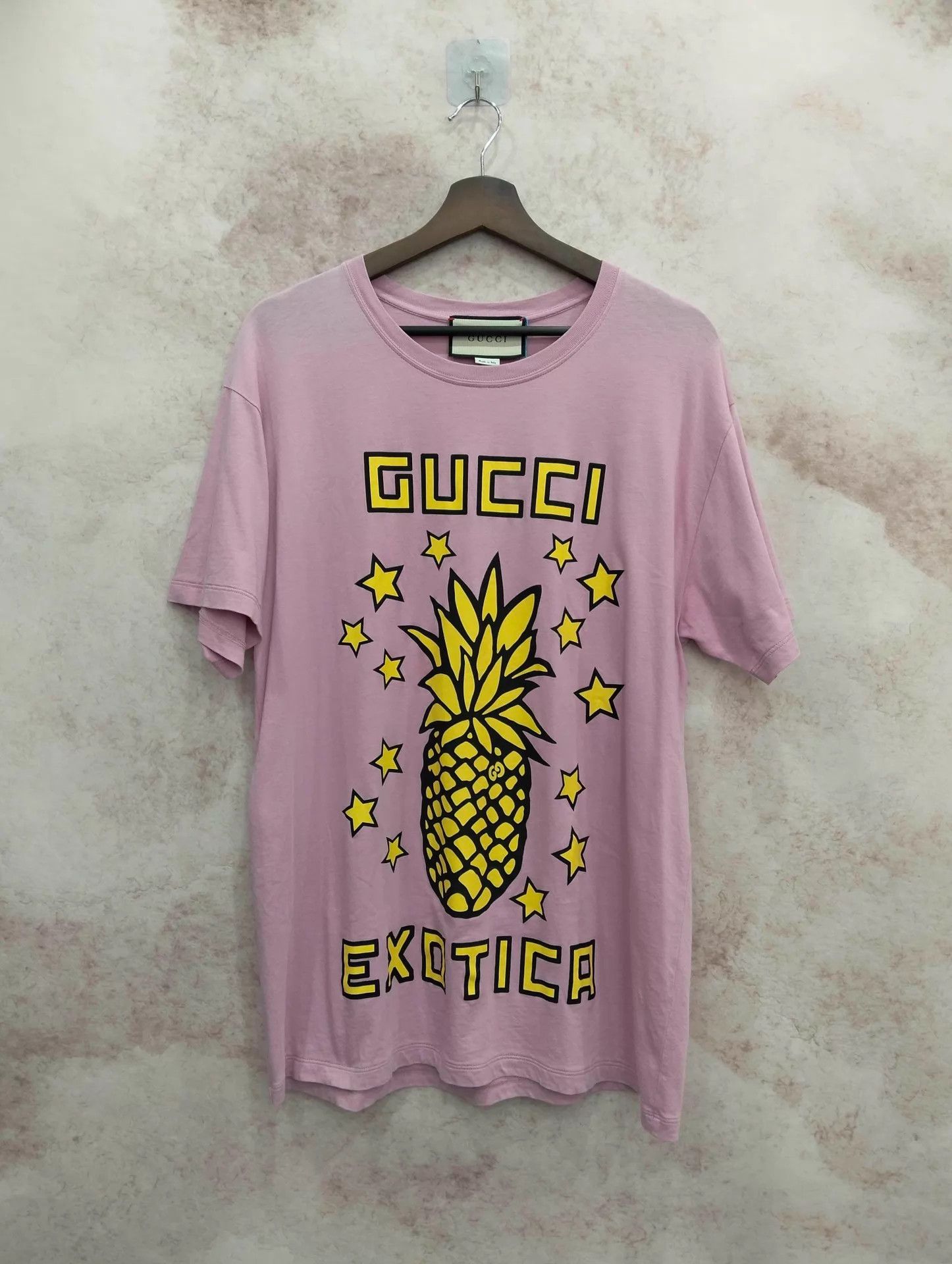 Gucci Gucci Pineapple Print Short Sleeve Tee M 95 New Size US M / EU 48-50 / 2 - 1 Thumbnail
