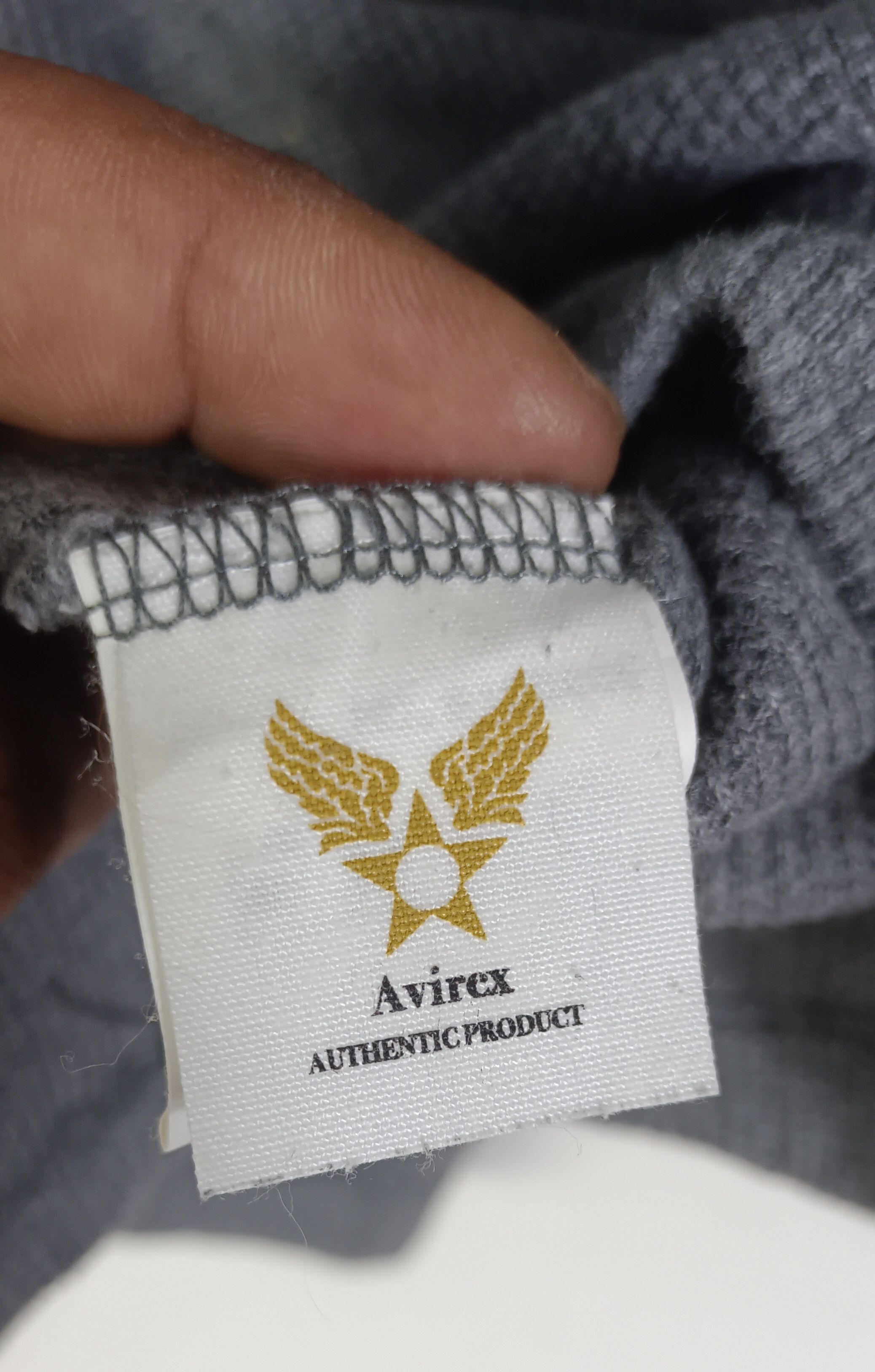 Avirex Avirex USA Waffle Knit Sweatshirt Size US S / EU 44-46 / 1 - 8 Thumbnail