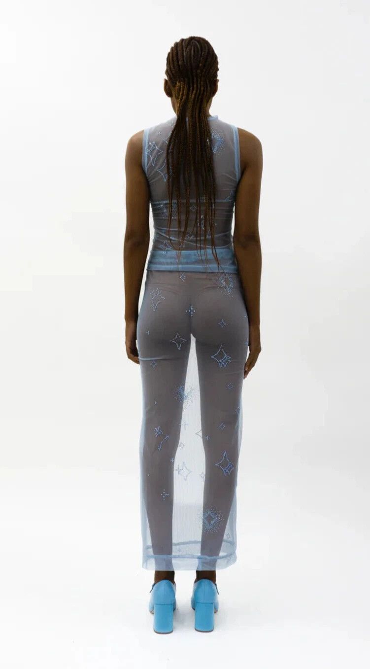 Other Saint Sintra Crystal Mesh Hot Fix Tank 42 6 Black SSENSE Size M / US 6-8 / IT 42-44 - 15 Thumbnail