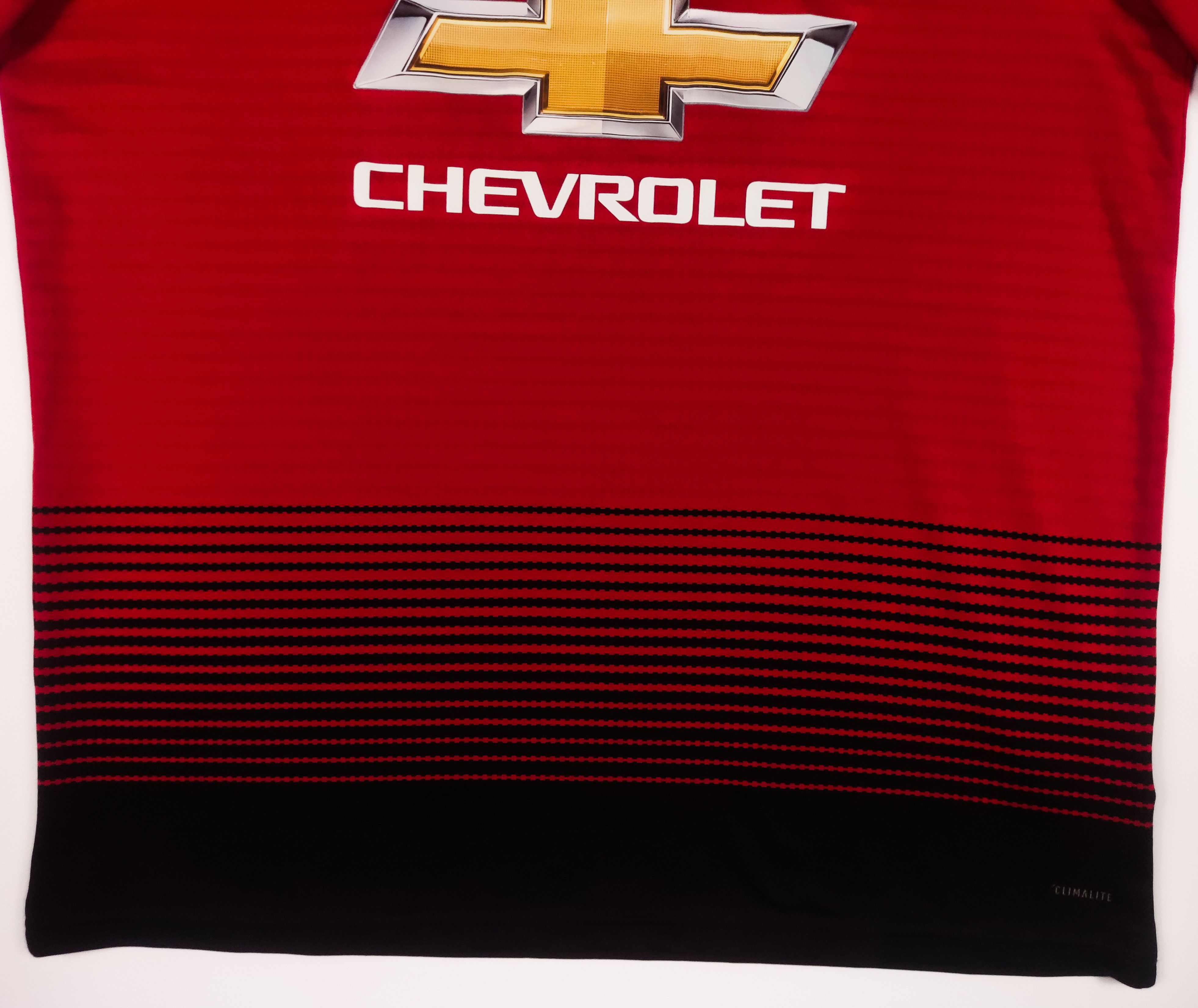 Adidas Manchester United 2018 2019 Adidas Chevrolet Home Shirt Size US M / EU 48-50 / 2 - 6 Thumbnail