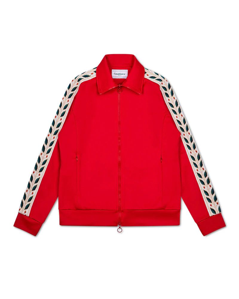 image of Casablanca O1Mle0524 Laurel Tracksuit In Red, Women's (Size XL)