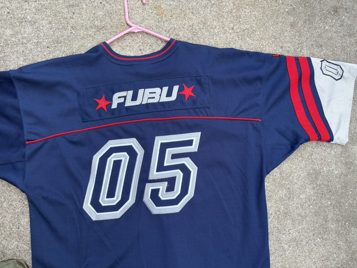 Fubu Platinum Fubu 05 Blue Y2k Jersey Size US XXL / EU 58 / 5 - 7 Thumbnail
