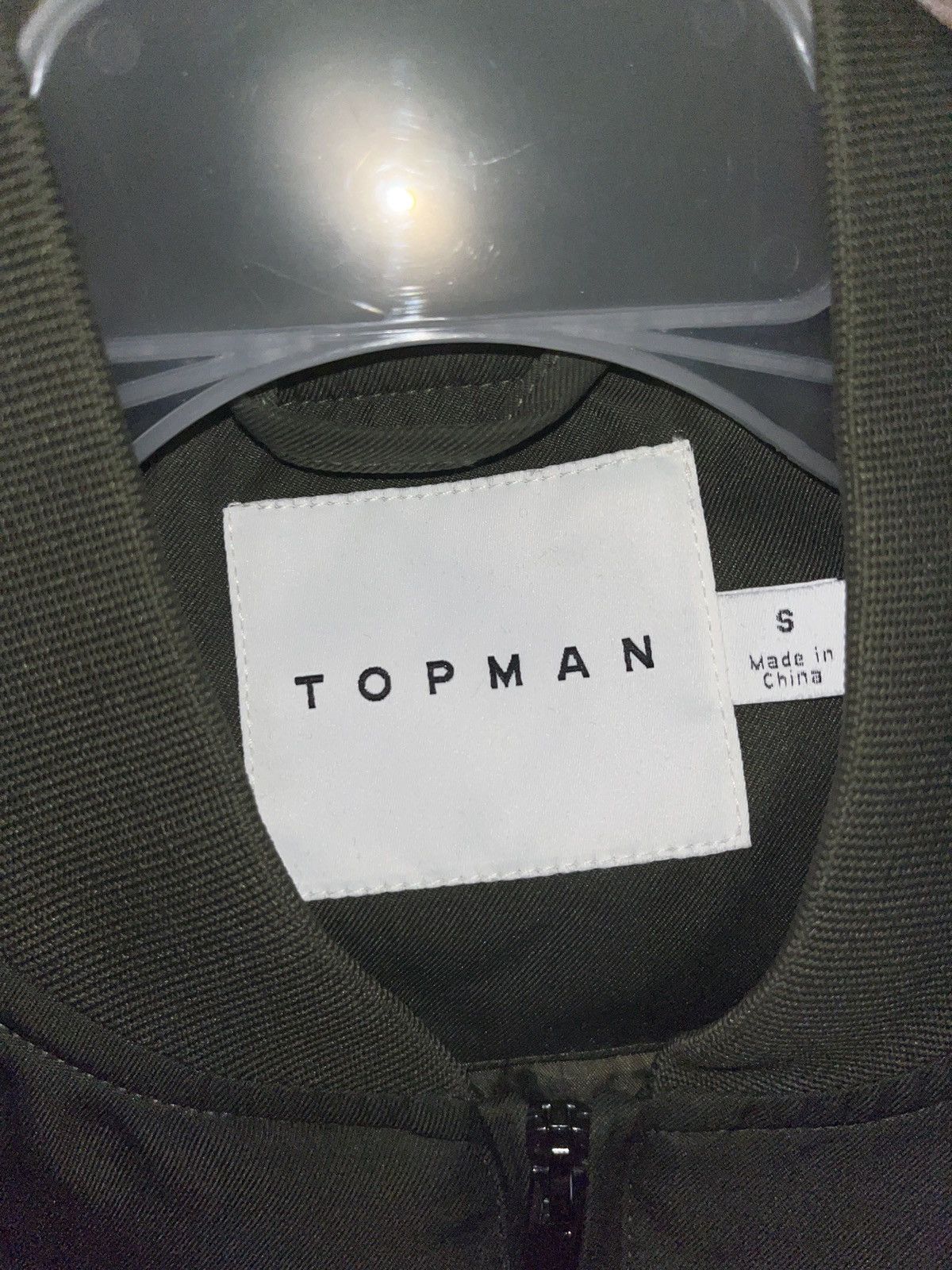 Topman × Vintage Green bomber jacket Size US S / EU 44-46 / 1 - 3 Thumbnail