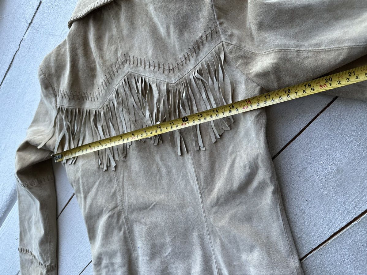 Vintage 🚨AVANT-GARDE BEIGE Rick Owen’s Opium Y2K LEATHER JACKET Size XS / US 0-2 / IT 36-38 - 11 Thumbnail