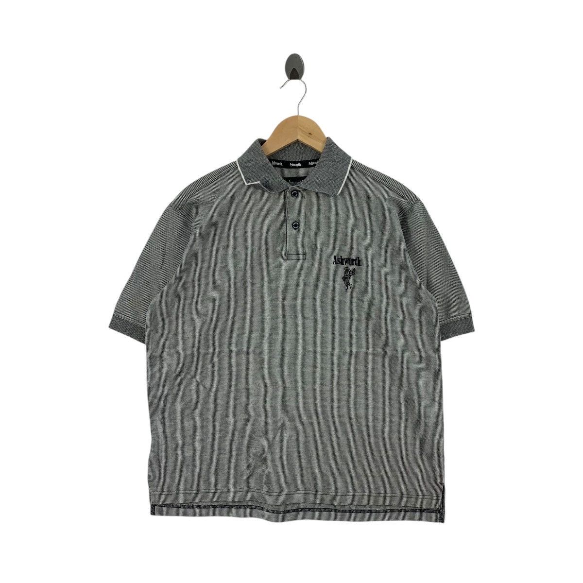 Ashworth Vintage ASHWORTH USA GOLF Embroidered Logo Polo Tee Shirt Size US M / EU 48-50 / 2 - 3 Thumbnail