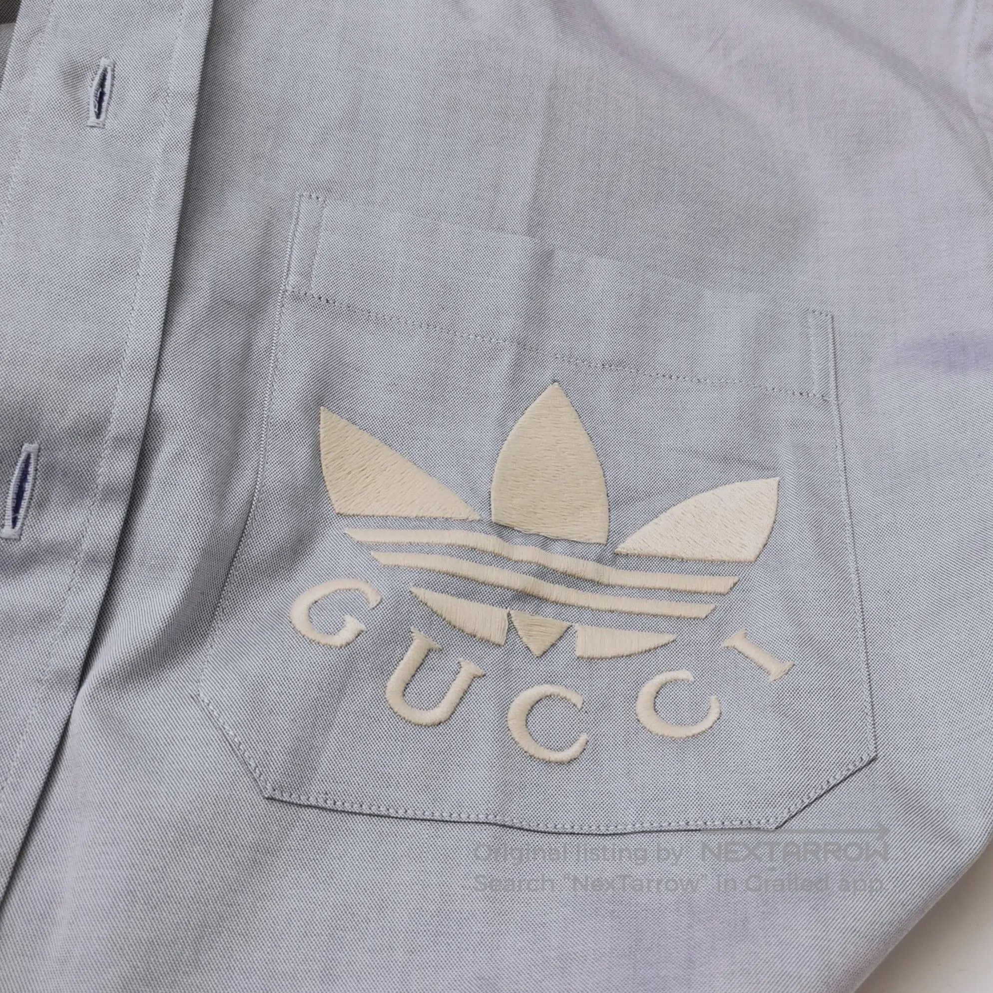 Gucci Gucci x Adidas Apple Print Drawstring Pants. Size US 26 / EU 42 - 4 Thumbnail