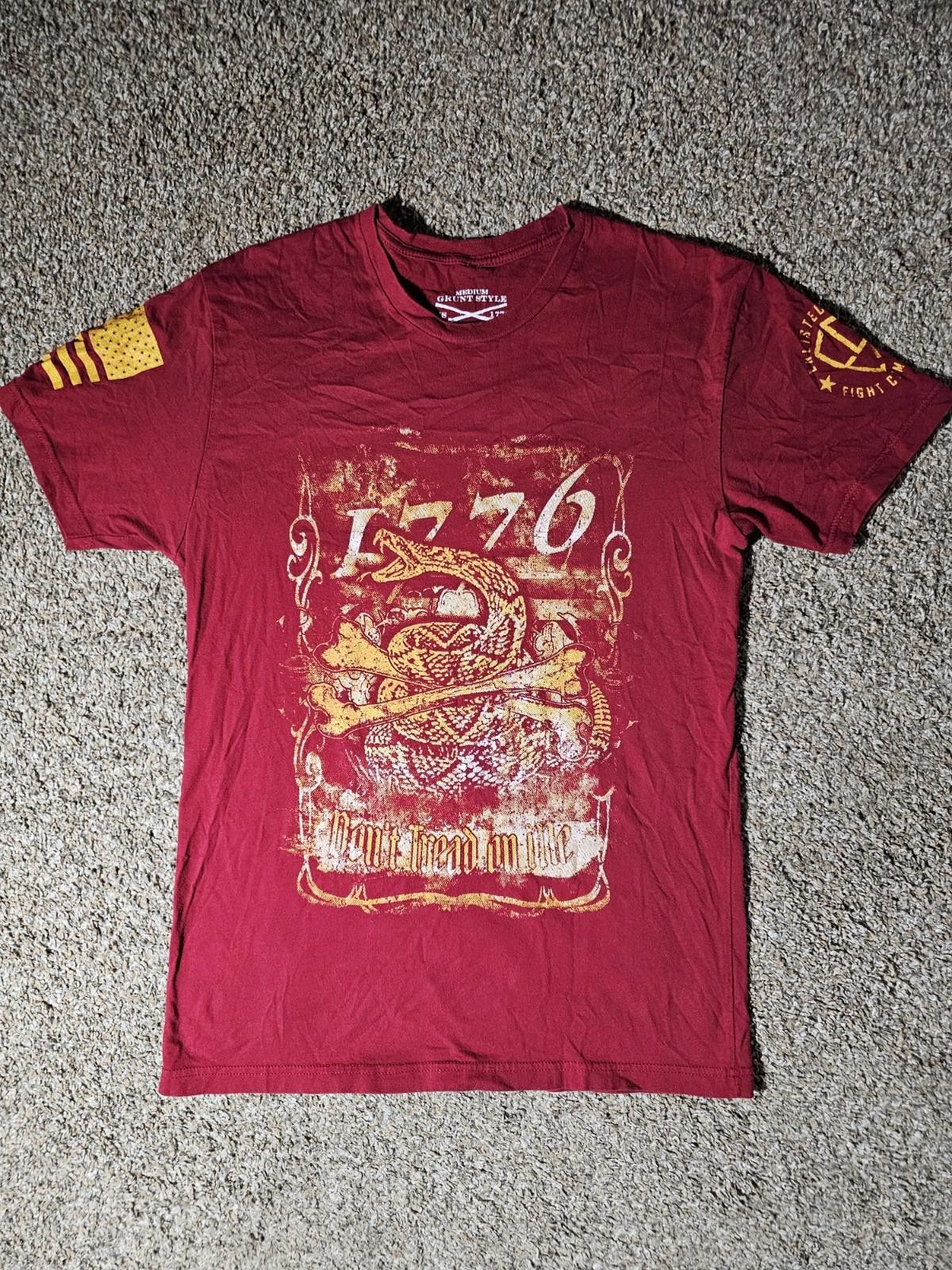Grunt Style Grunt Style GS 1776 Don't Tread On Me Tshirt Medium SEE PICS Size US M / EU 48-50 / 2 - 1 Thumbnail
