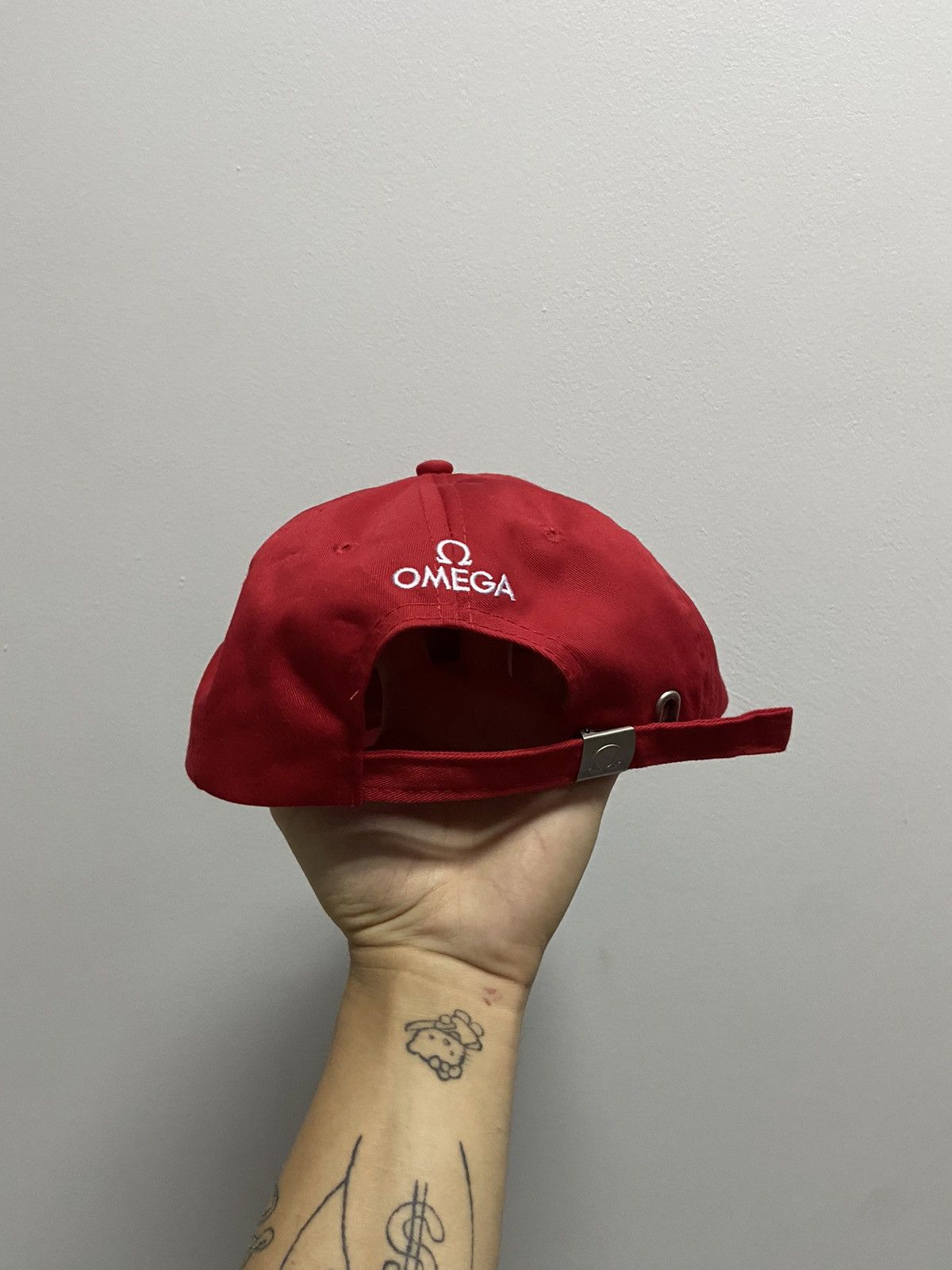 Omega Omega big logo cap vintage Size ONE SIZE - 4 Thumbnail