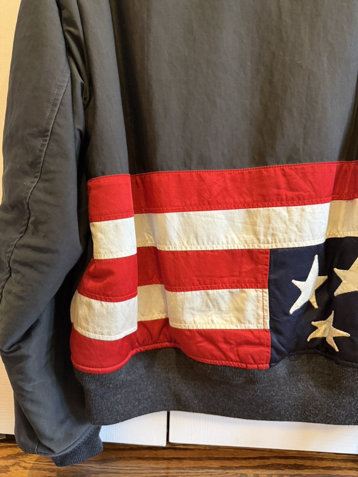 Visvim Visvim Thorson Jacket American Flag Bomber FW15 Size US M / EU 48-50 / 2 - 9 Thumbnail