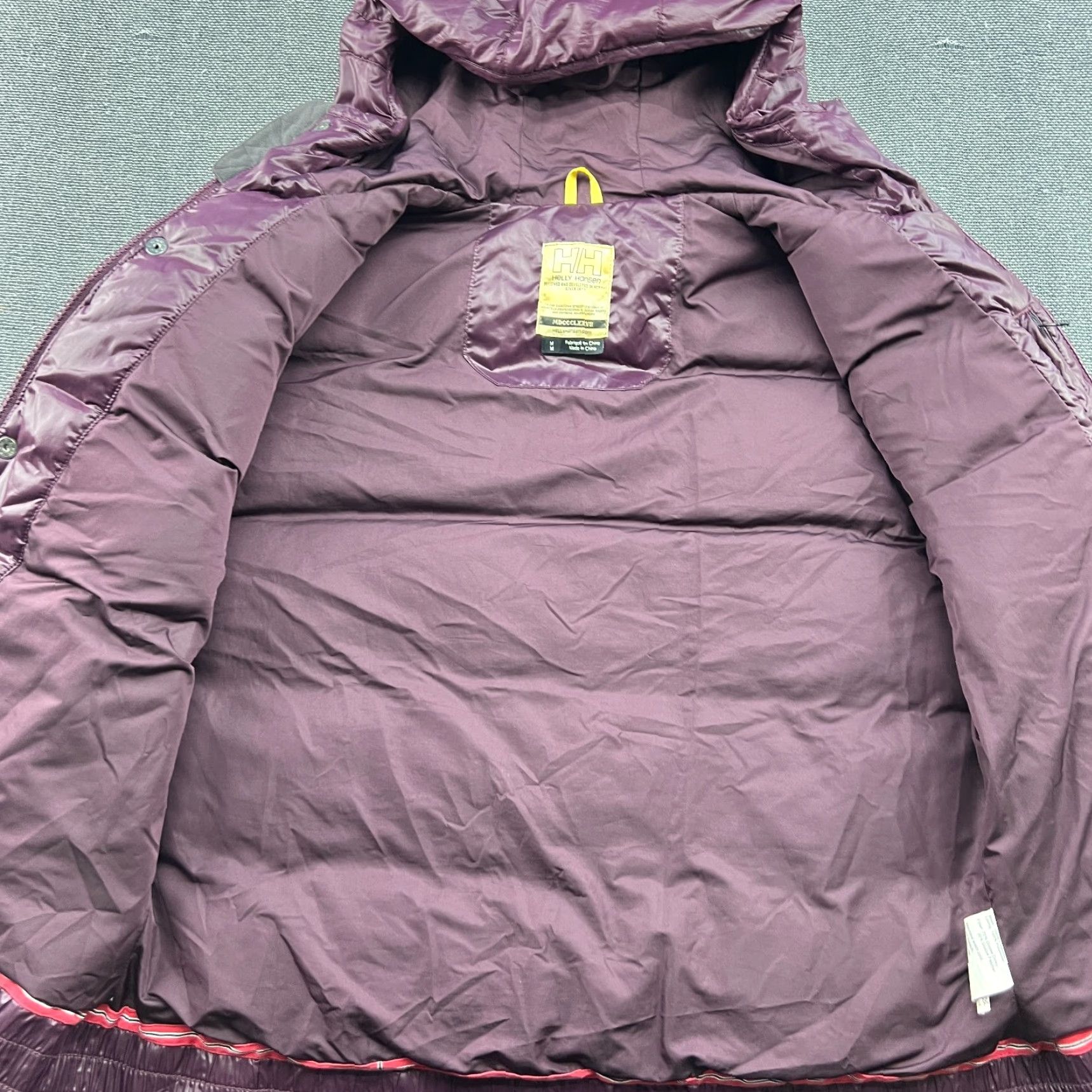Helly Hansen Helly Hansen Goose Down Puffer Vest Womens Medium Purple Hooded Full Zip Pockets Shirt Size M / US 6-8 / IT 42-44 - 3 Thumbnail