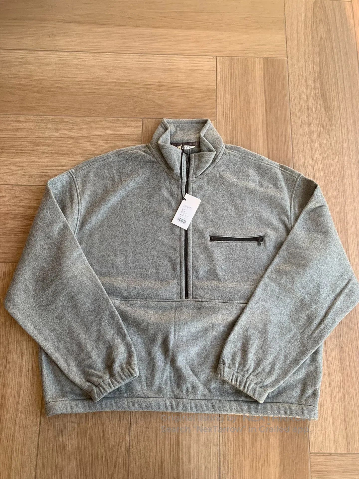 Auralee AURALEE 25AW Fleece Halfzip PO. Size US XXL / EU 58 / 5 - 1 Thumbnail