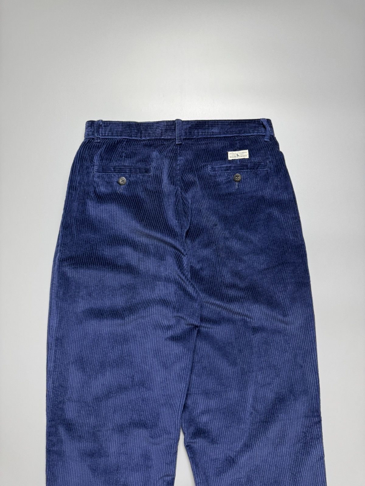 Polo Ralph Lauren Ralph Lauren - Corduroy Blue Regular fit Pants Size US 28 / EU 44 - 6 Thumbnail
