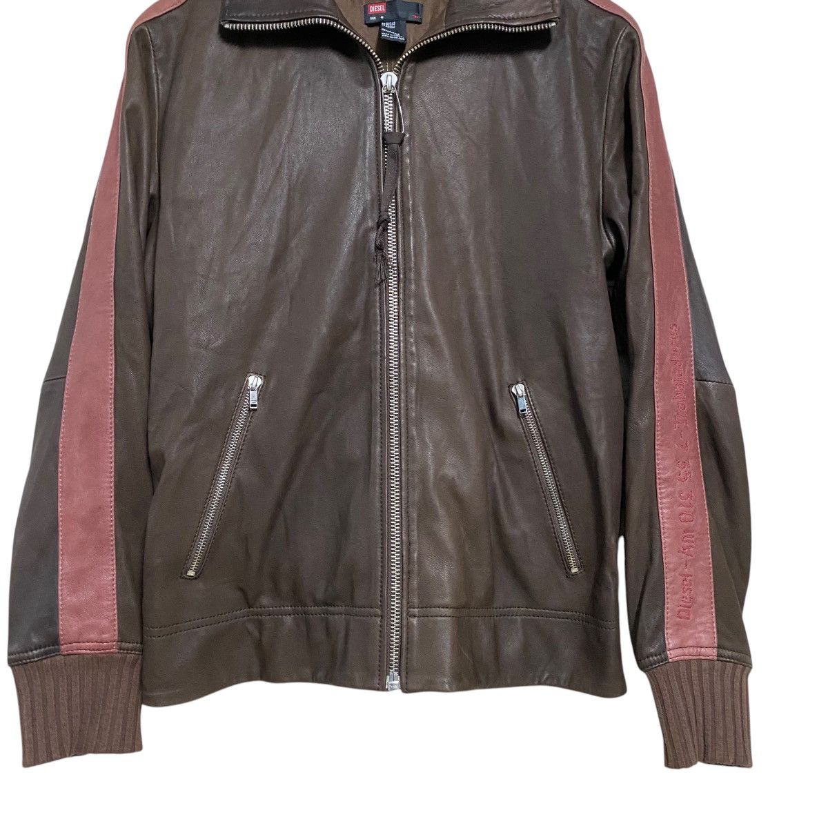 Diesel Vintage Diesel Leather Jacket 'Trabajadores Size US M / EU 48-50 / 2 - 4 Thumbnail