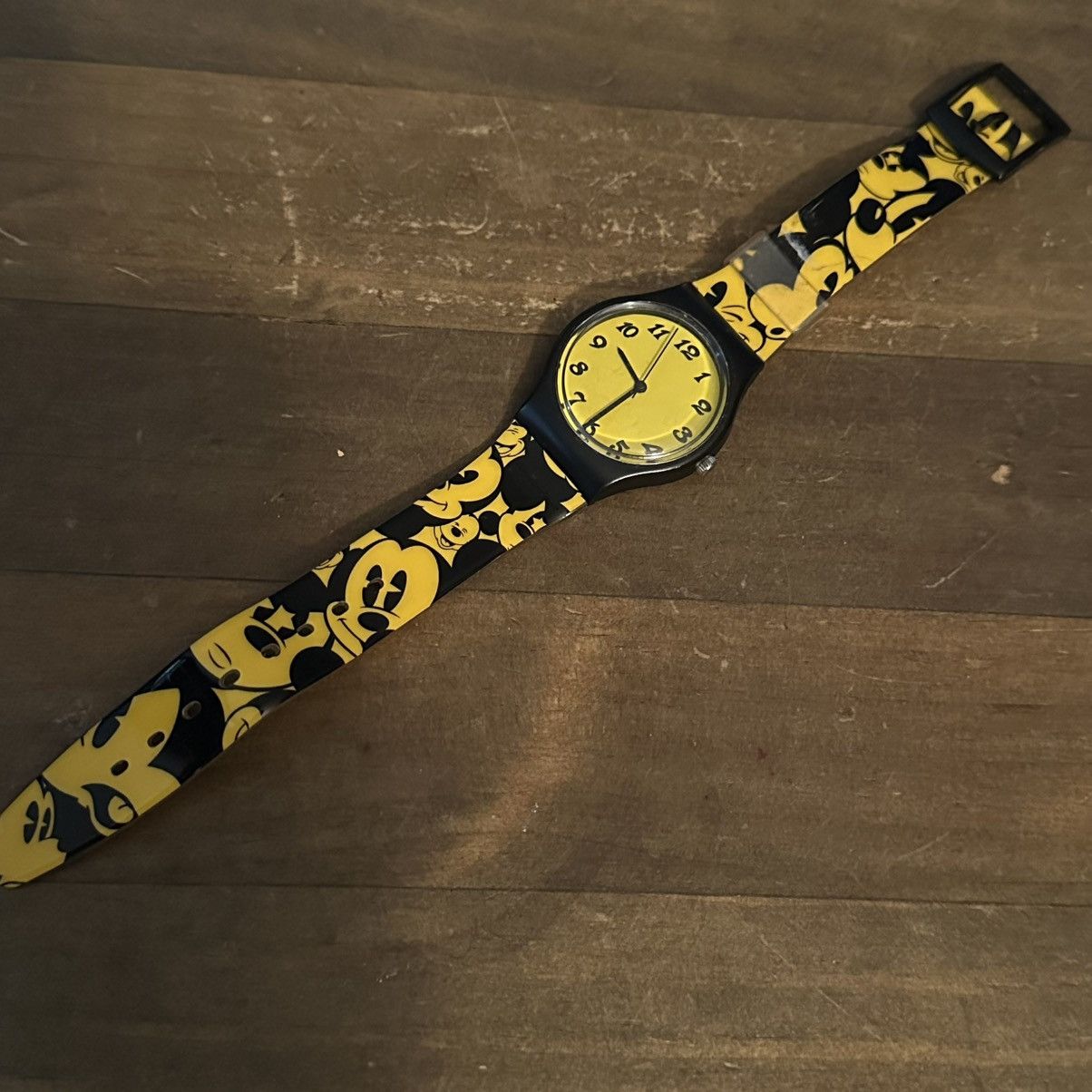 Disney Vintage Disney Parks yellow and black Mickey Mouse watch Size ONE SIZE - 8 Thumbnail