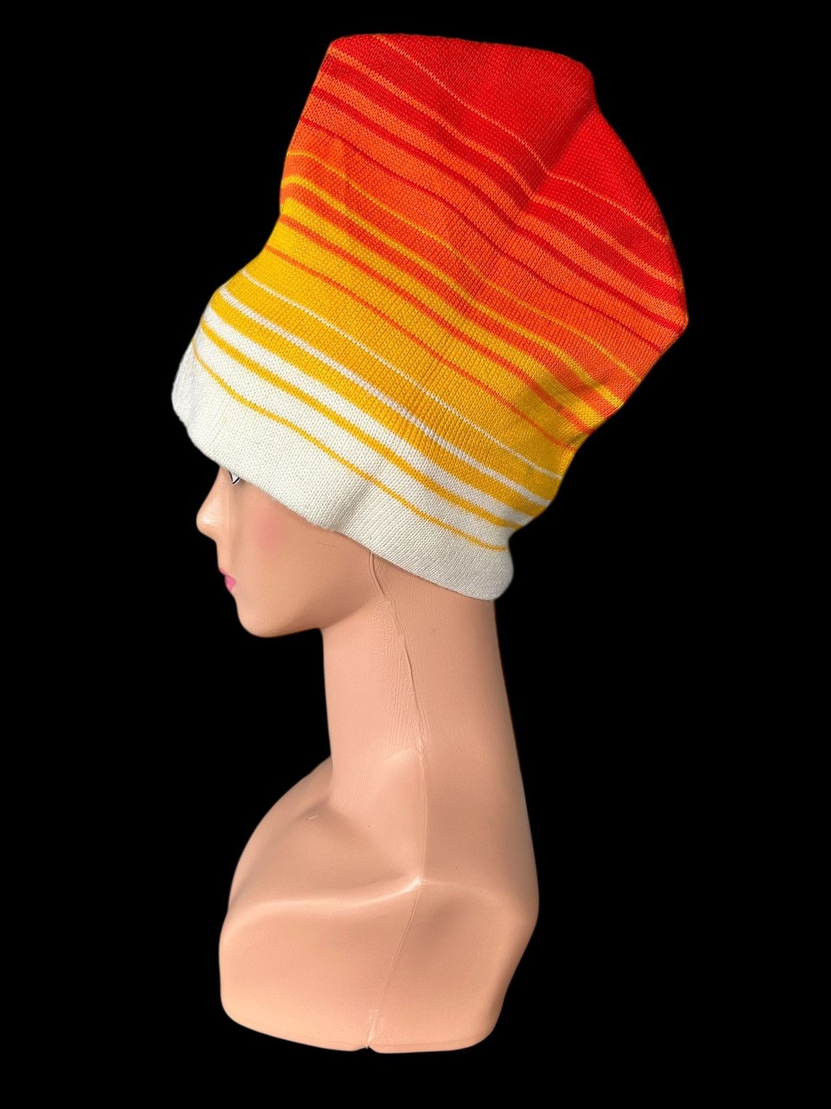 Japanese Brand Vintage Mohawk style Japanese Beanie Hats Size ONE SIZE - 3 Thumbnail