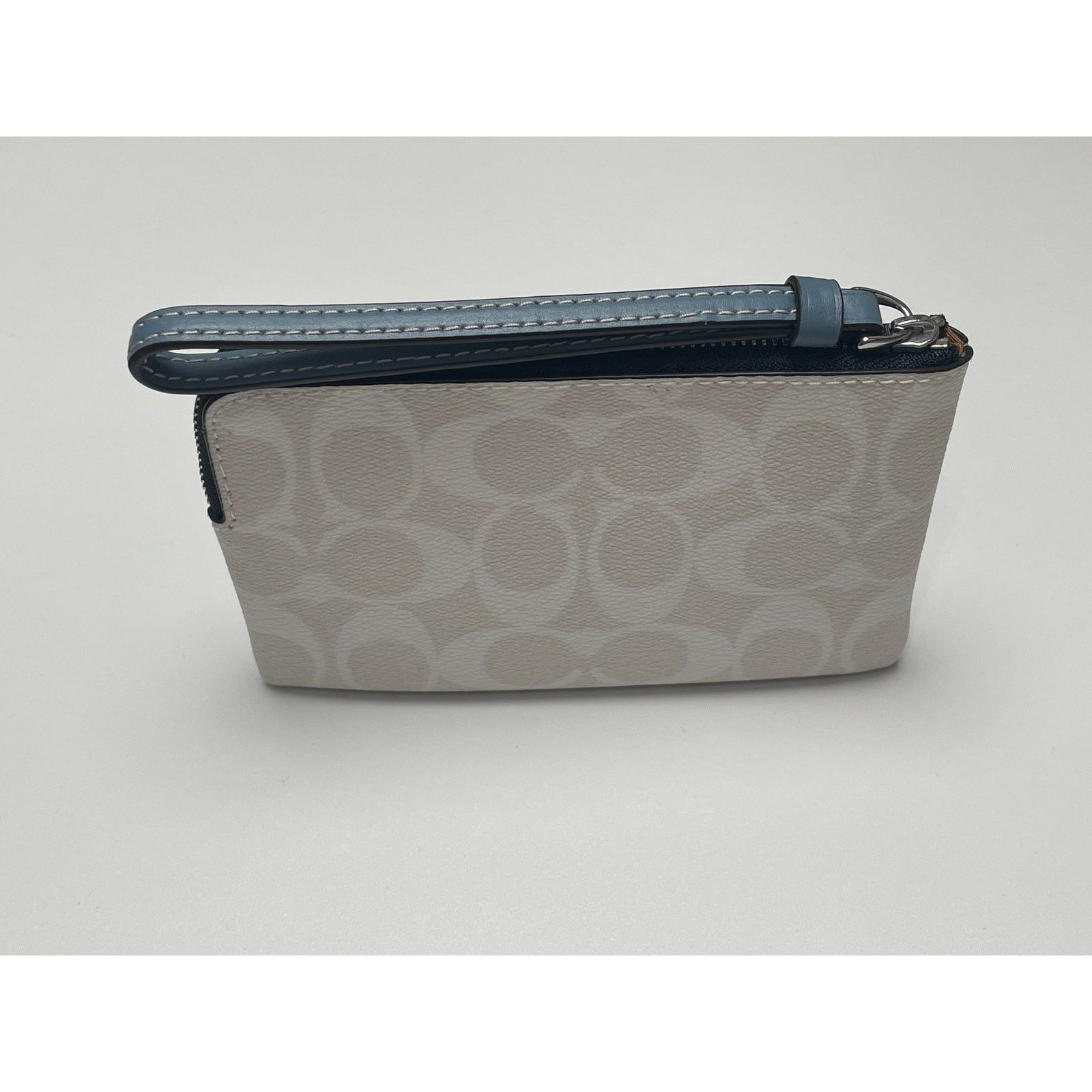 Coach Coach Corner Zip Wristlet Wallet Signature Canvas Chalk new Size ONE SIZE - 8 Thumbnail