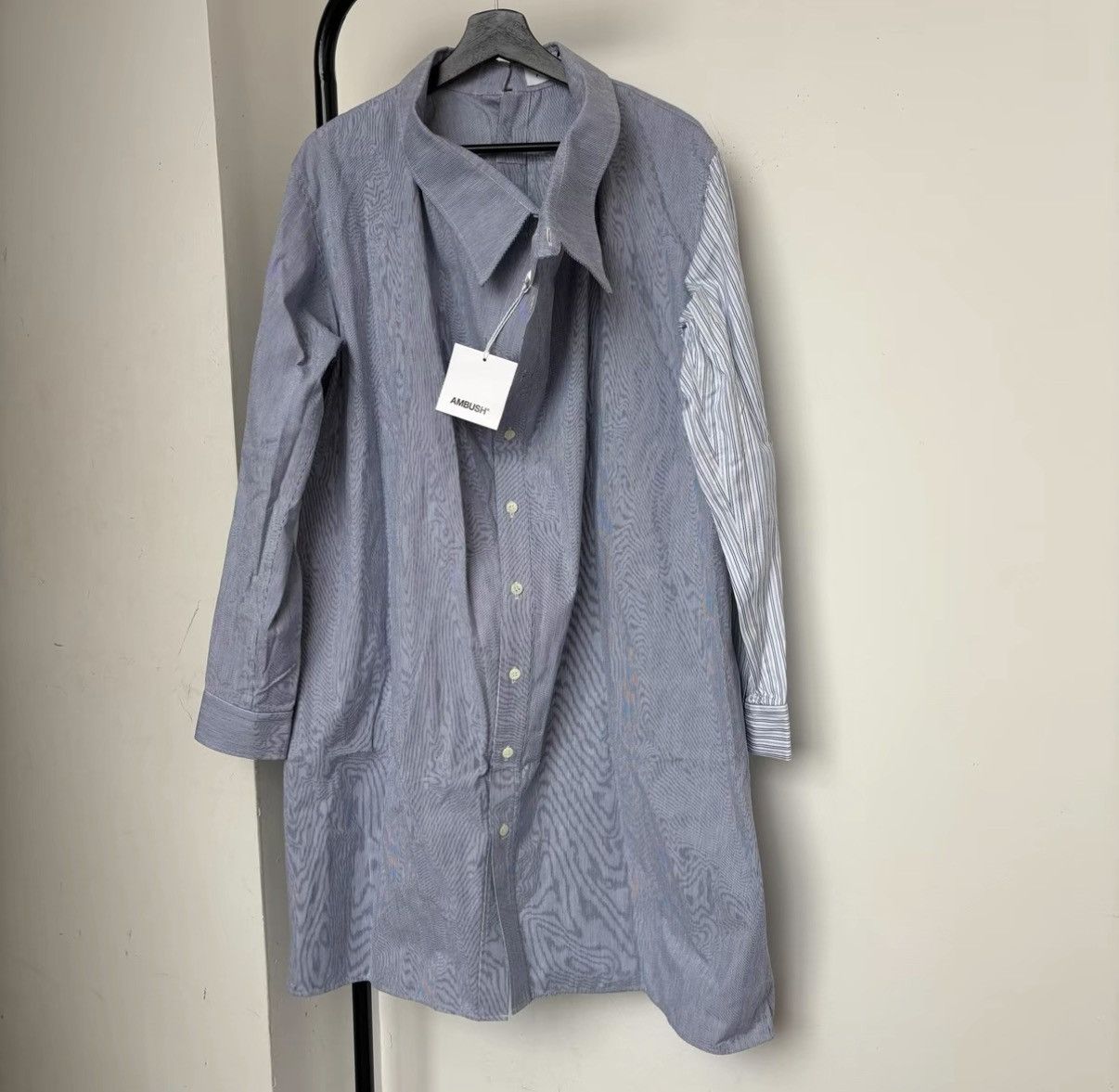 Ambush Design Ambush Color Block Long Shirt Dress Size US S / EU 44-46 / 1 - 1 Thumbnail