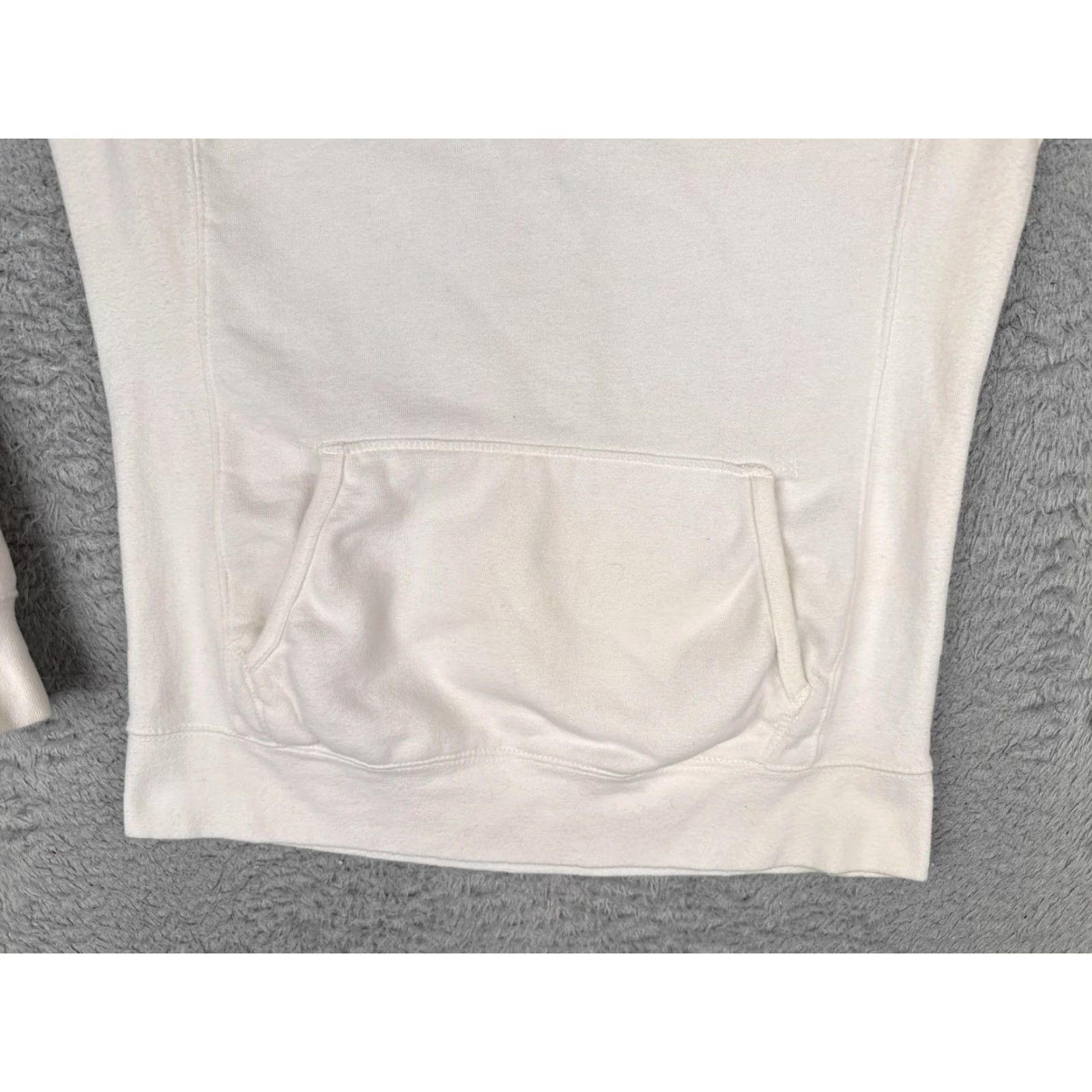 The North Face The North Face Hoodie Womens Medium White Red Logo Pullover Fleece Sweatshirt Size M / US 6-8 / IT 42-44 - 5 Thumbnail
