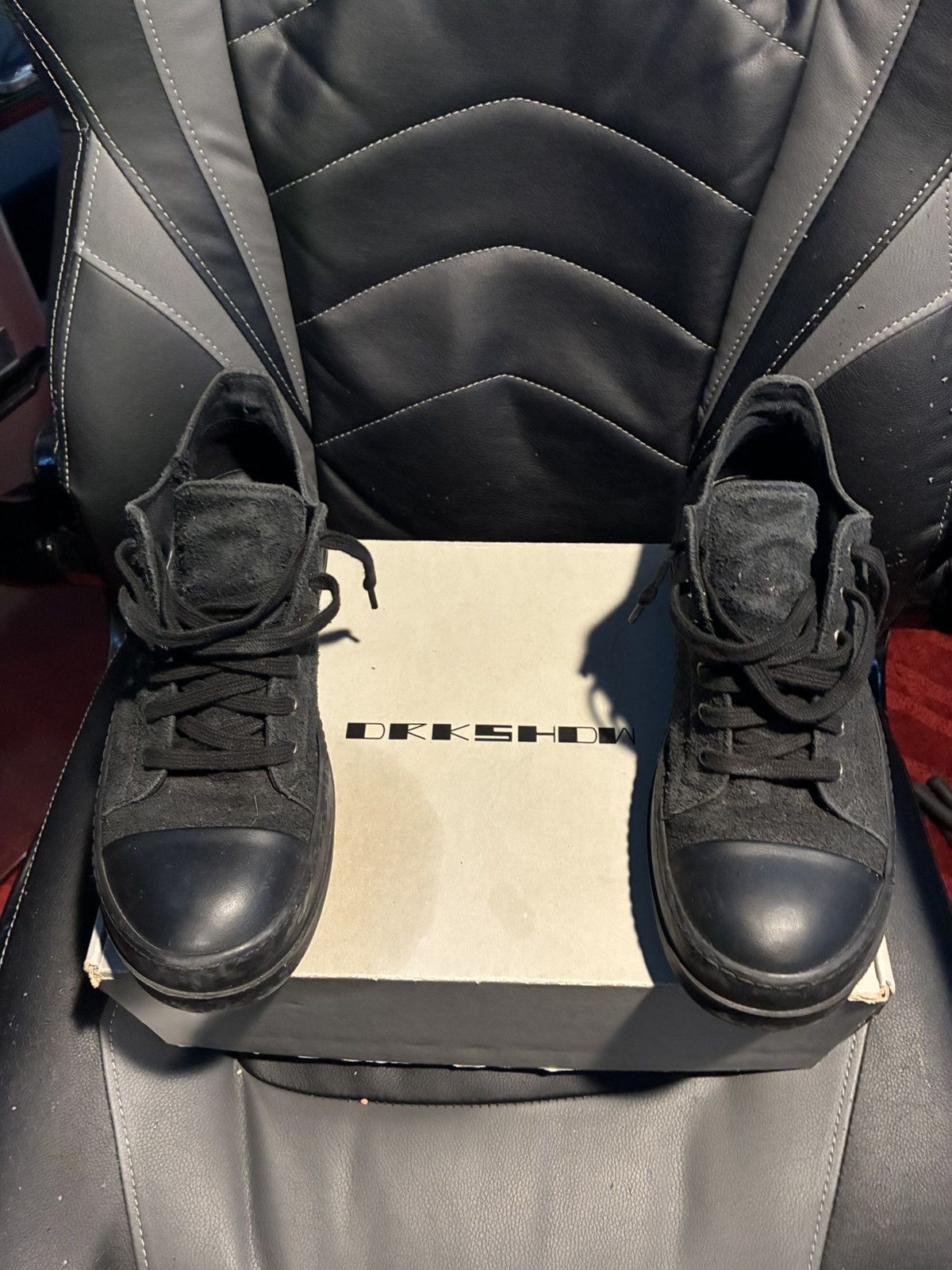 Rick Owens Rick owen drkshdw black Size US 9 / EU 42 - 6 Thumbnail