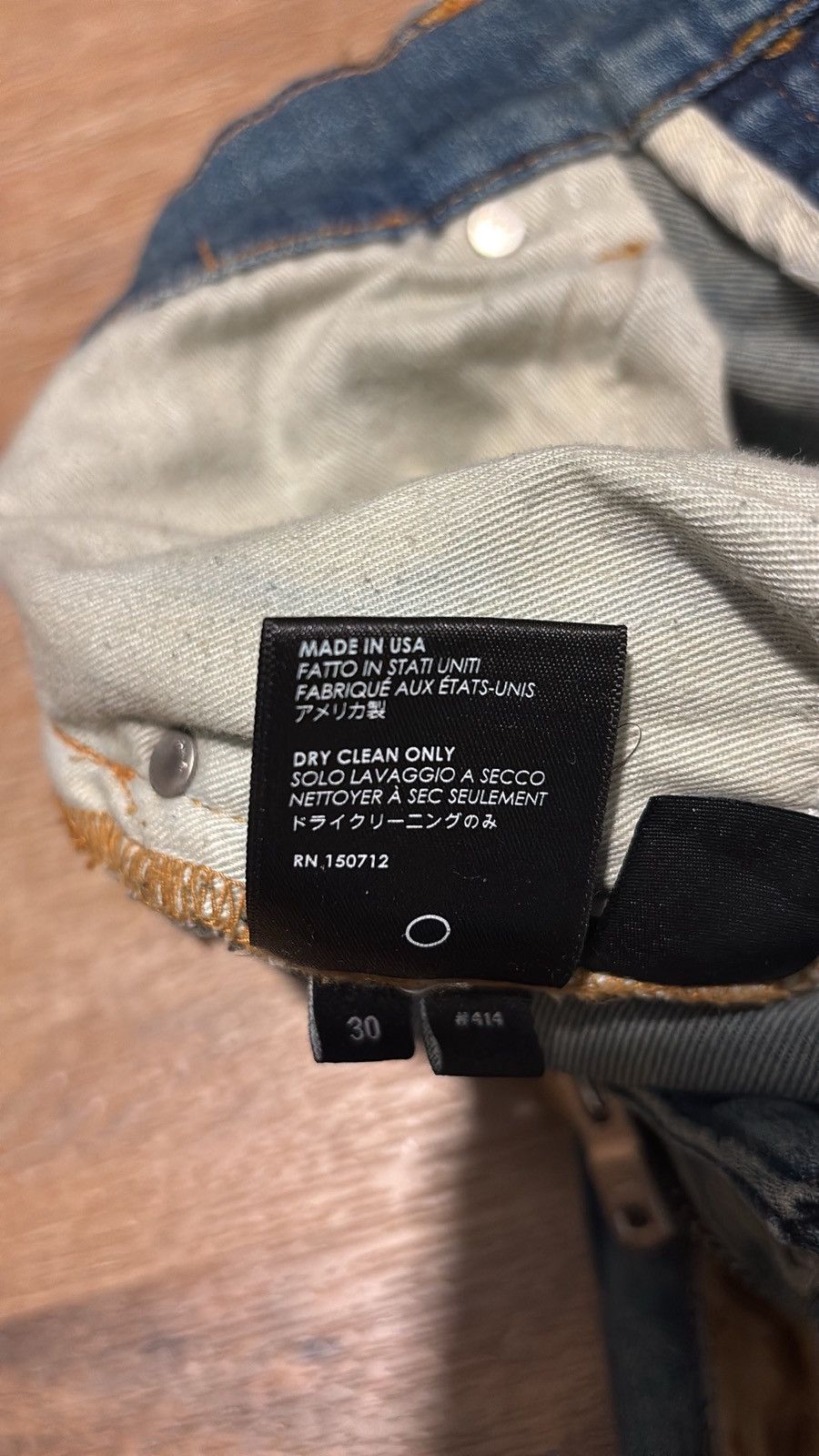 Amiri Amiri jeans Size US 30 / EU 46 - 6 Thumbnail