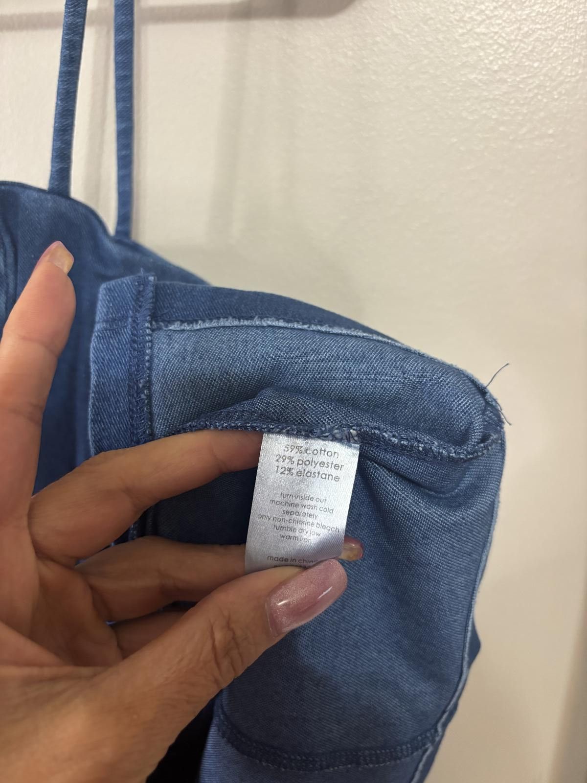Designer Stylish Susana Monaco Light Denim Dress small Size S / US 4 / IT 40 - 4 Thumbnail