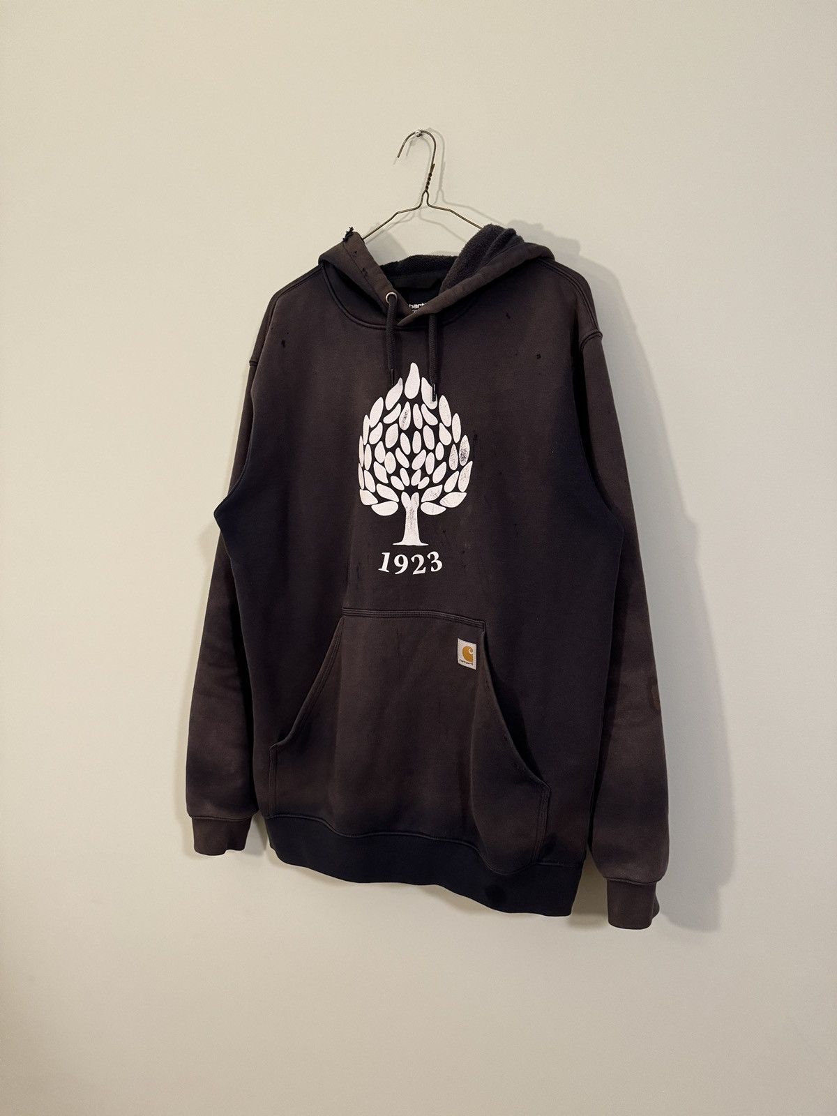 Carhartt Carhartt Sun Faded Thrashed Distressed Hoodie ERD Grunge Size US M / EU 48-50 / 2 - 2 Thumbnail