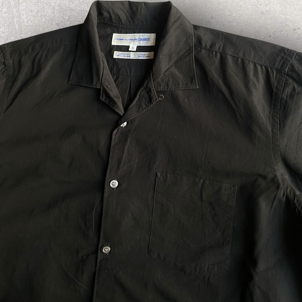 Camp Collar Oversize Shirt