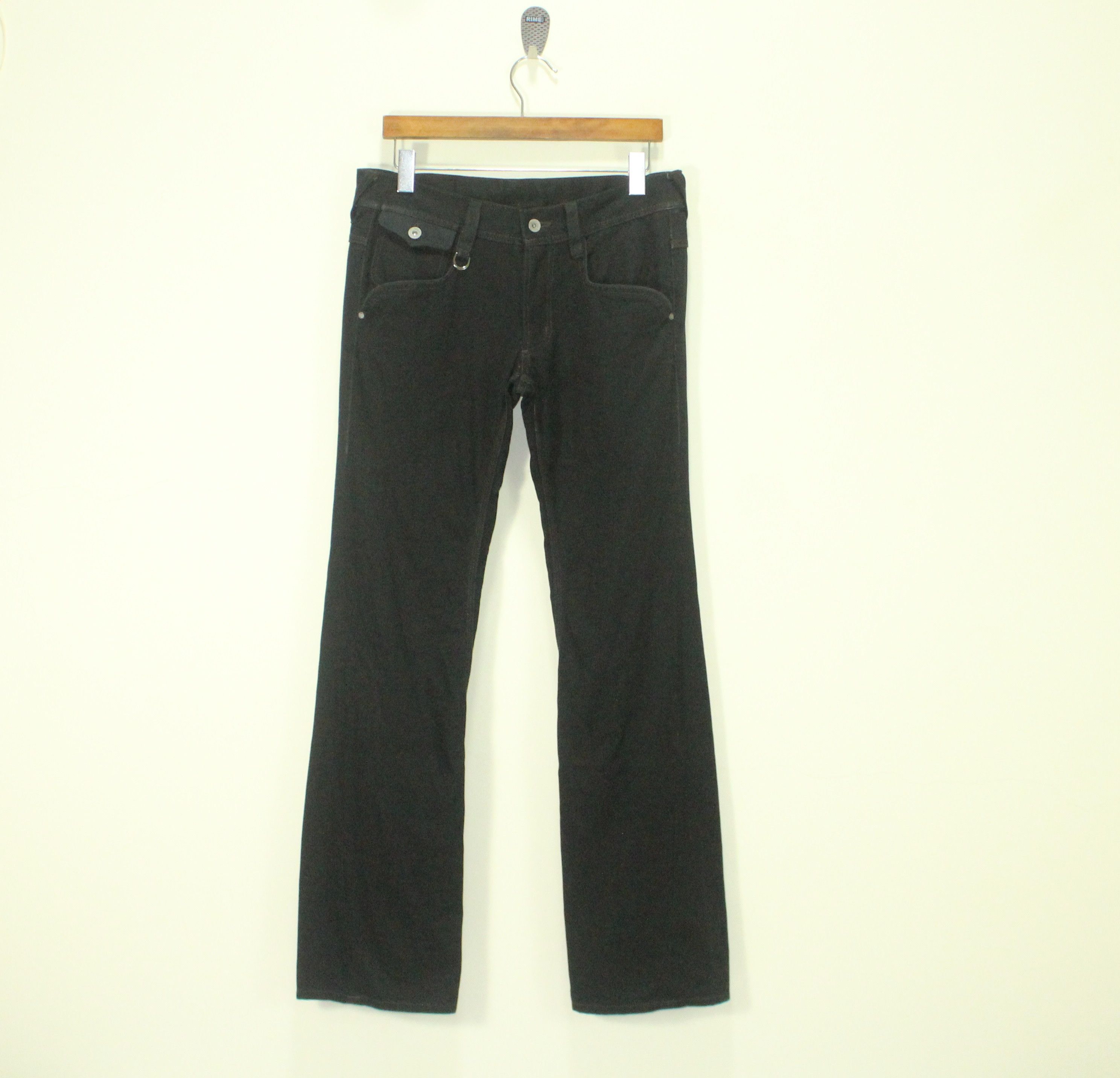 Japanese Brand Lace Up Pockets HIDEWAY Nicole Spiral Inseam Size US 32 / EU 48 - 3 Thumbnail