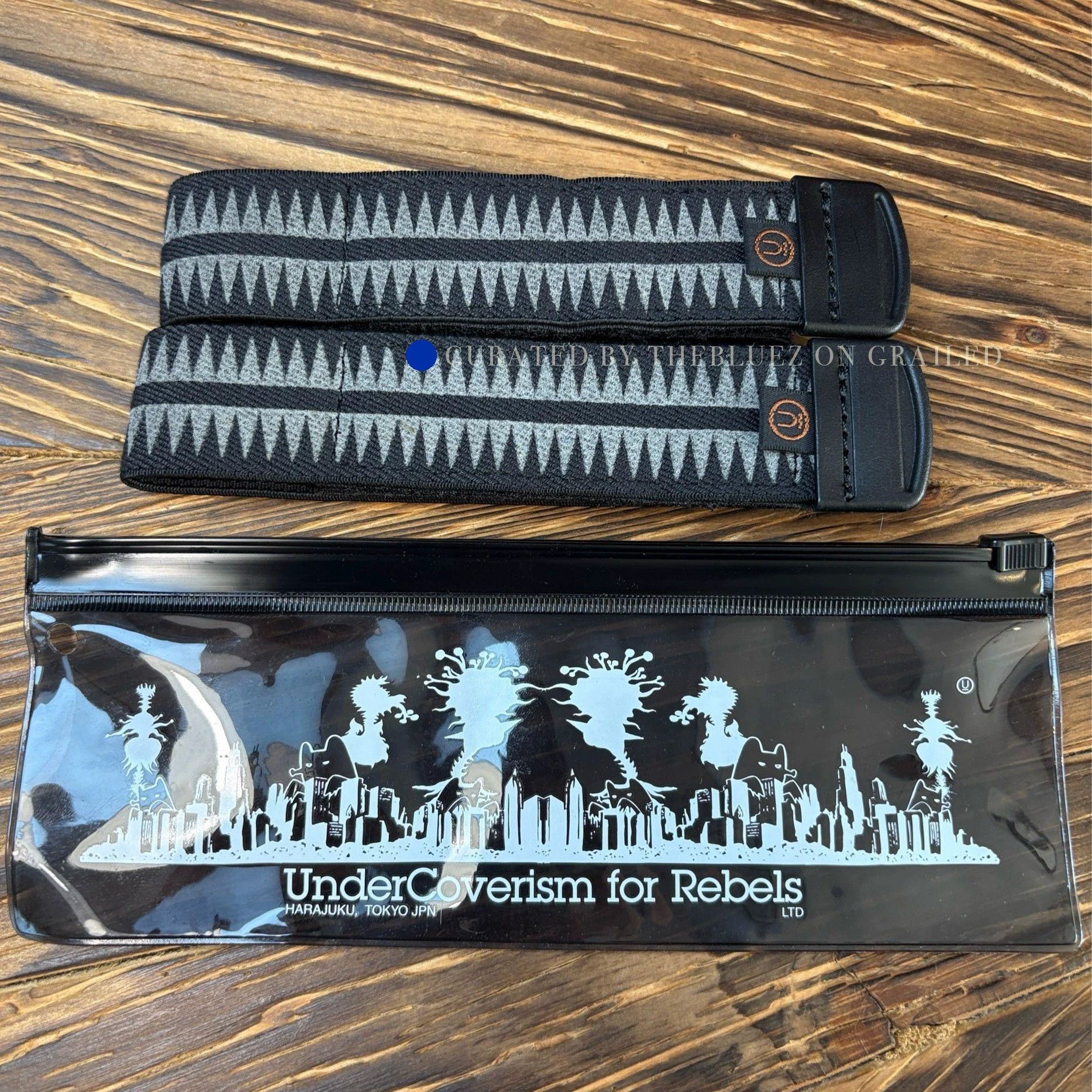 Undercover Rare Black Cuff Straps from Undercover Size ONE SIZE - 1 Thumbnail