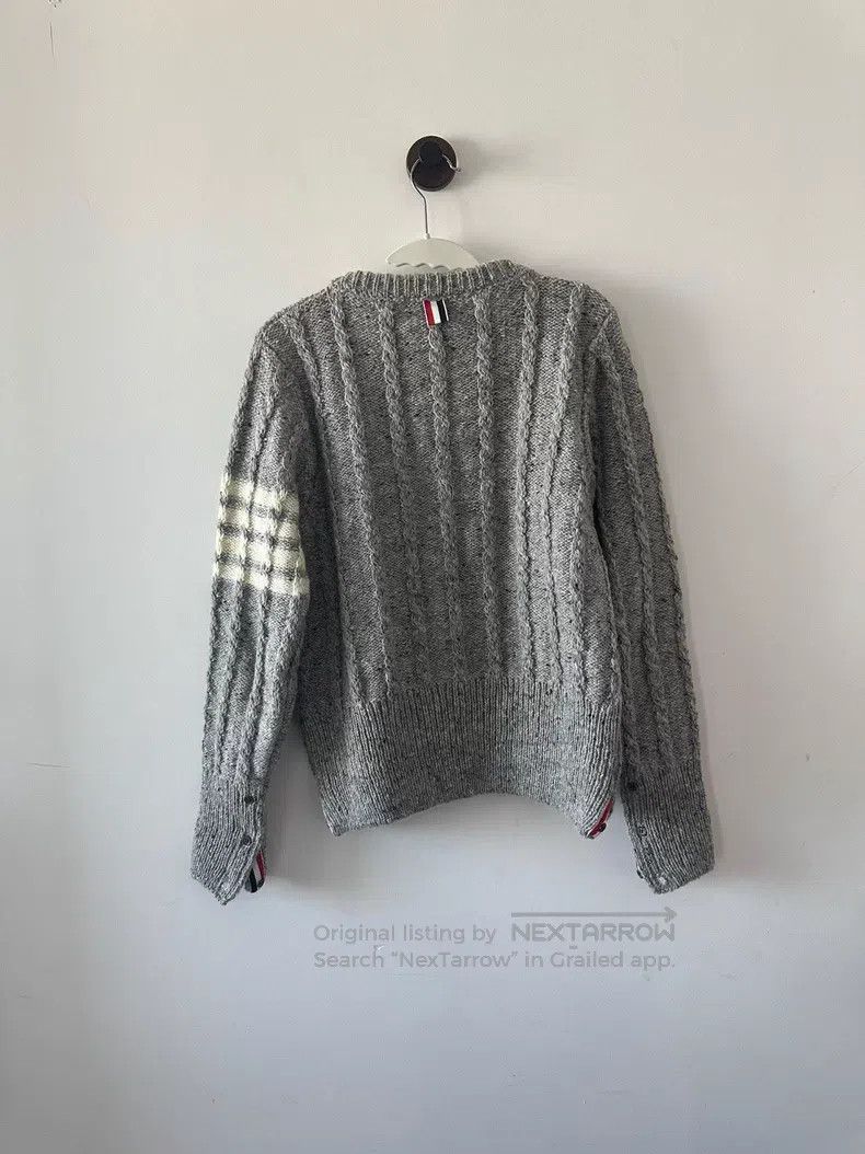 Thom Browne Thom Browne Grey Sweater Size US S / EU 44-46 / 1 - 2 Thumbnail