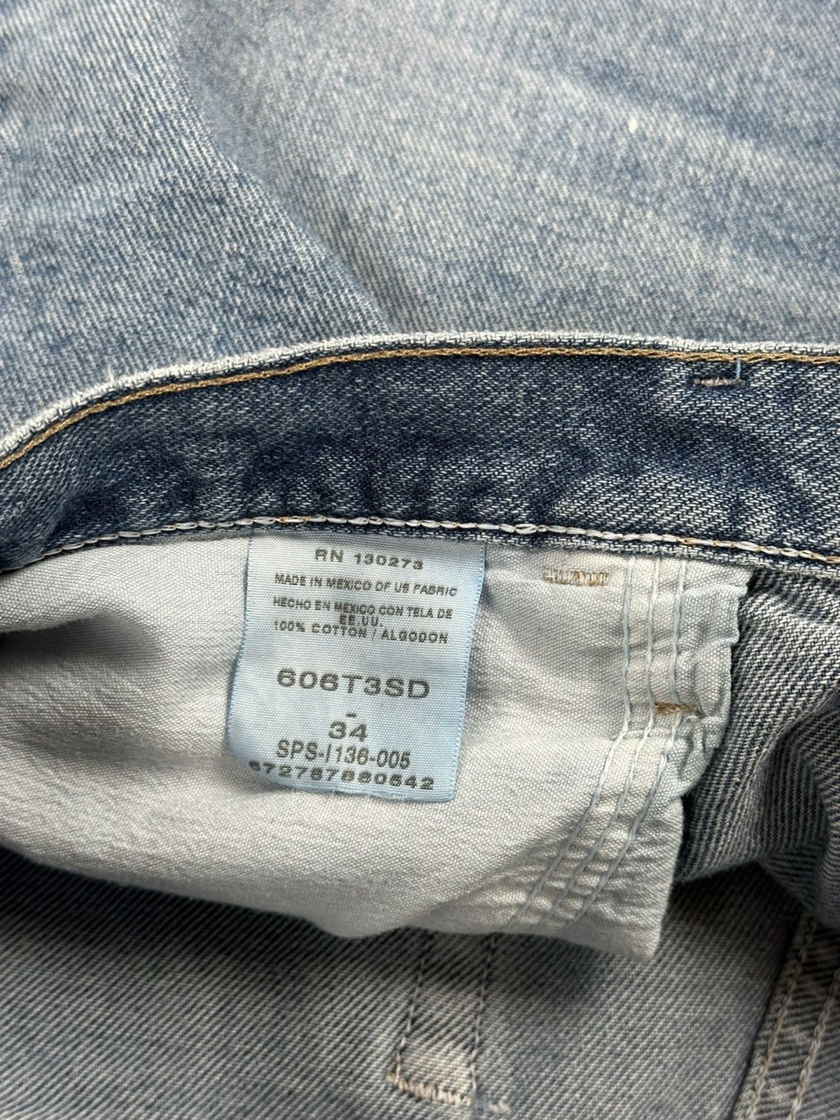 Vintage Vintage Y2K Wrangler Denim Shorts Size US 35 - 6 Thumbnail