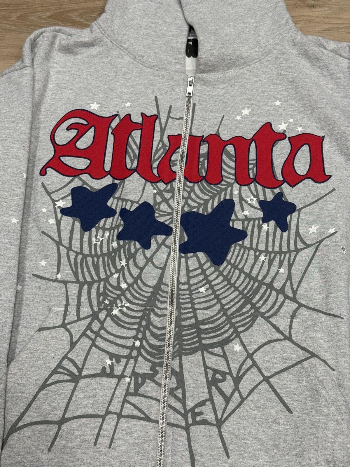 Sp5der Sp5der Worldwide Atlanta Zip Up Hoodie Size US L / EU 52-54 / 3 - 2 Thumbnail
