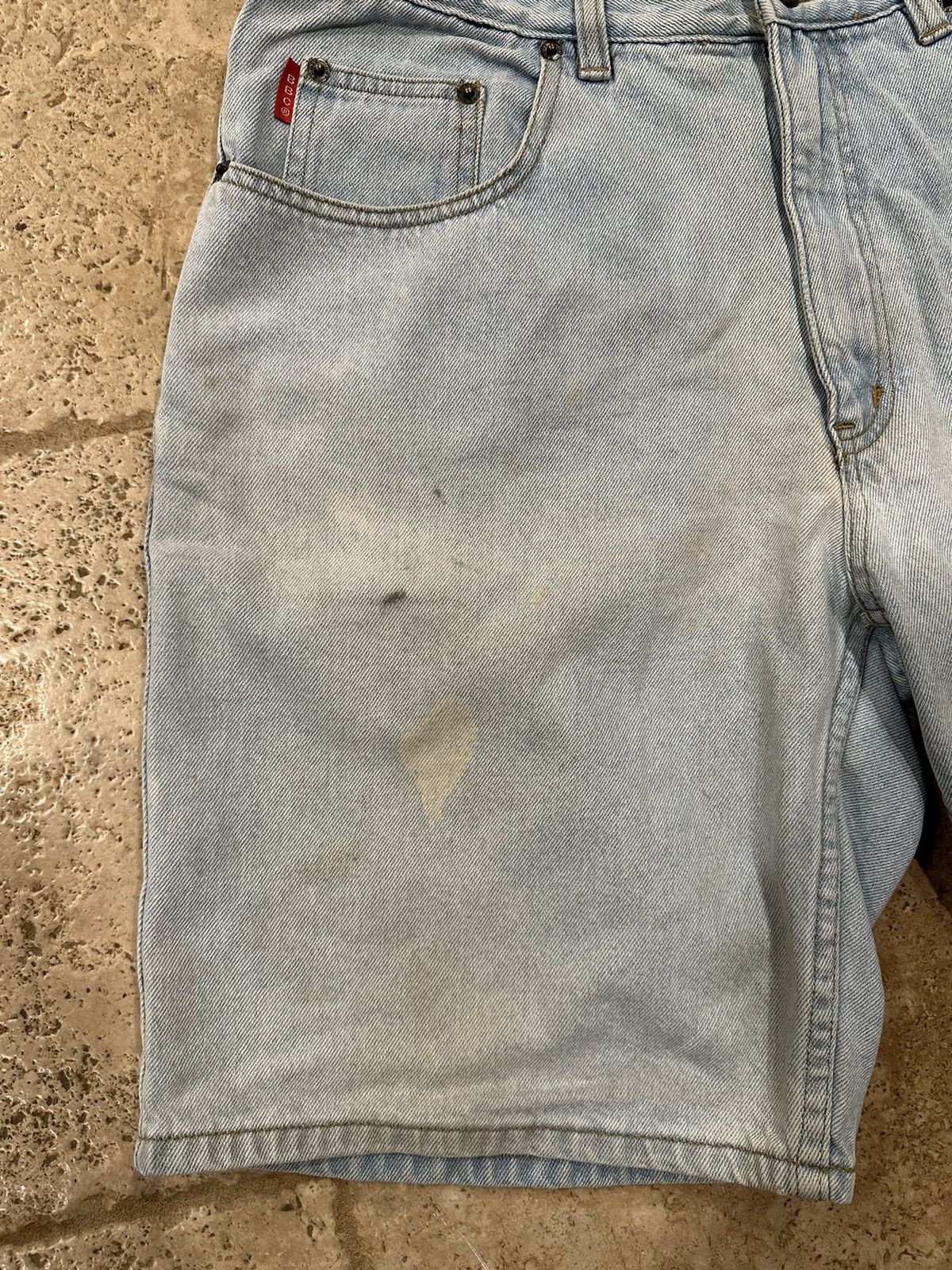Bugle Boy × Vintage Vintage Bugle Boy Painter Denim Jean Shorts Jorts Size US 36 / EU 52 - 3 Thumbnail